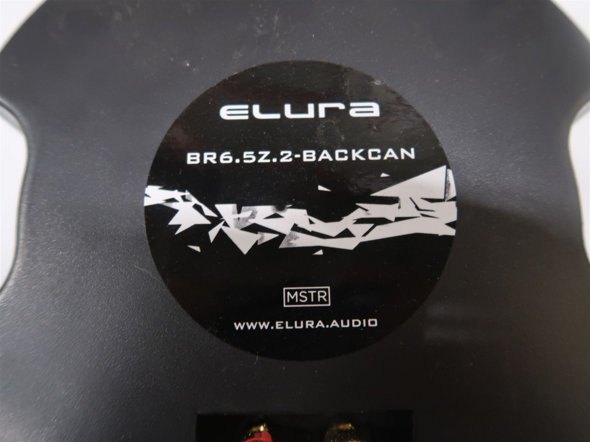 ELURA BR6.5Z.2 BACKCAN, 6.5 IN. FOR BLACK AND RED LABEL IN CEILING SPEAKERS, (BNIB) - Image 2 of 2