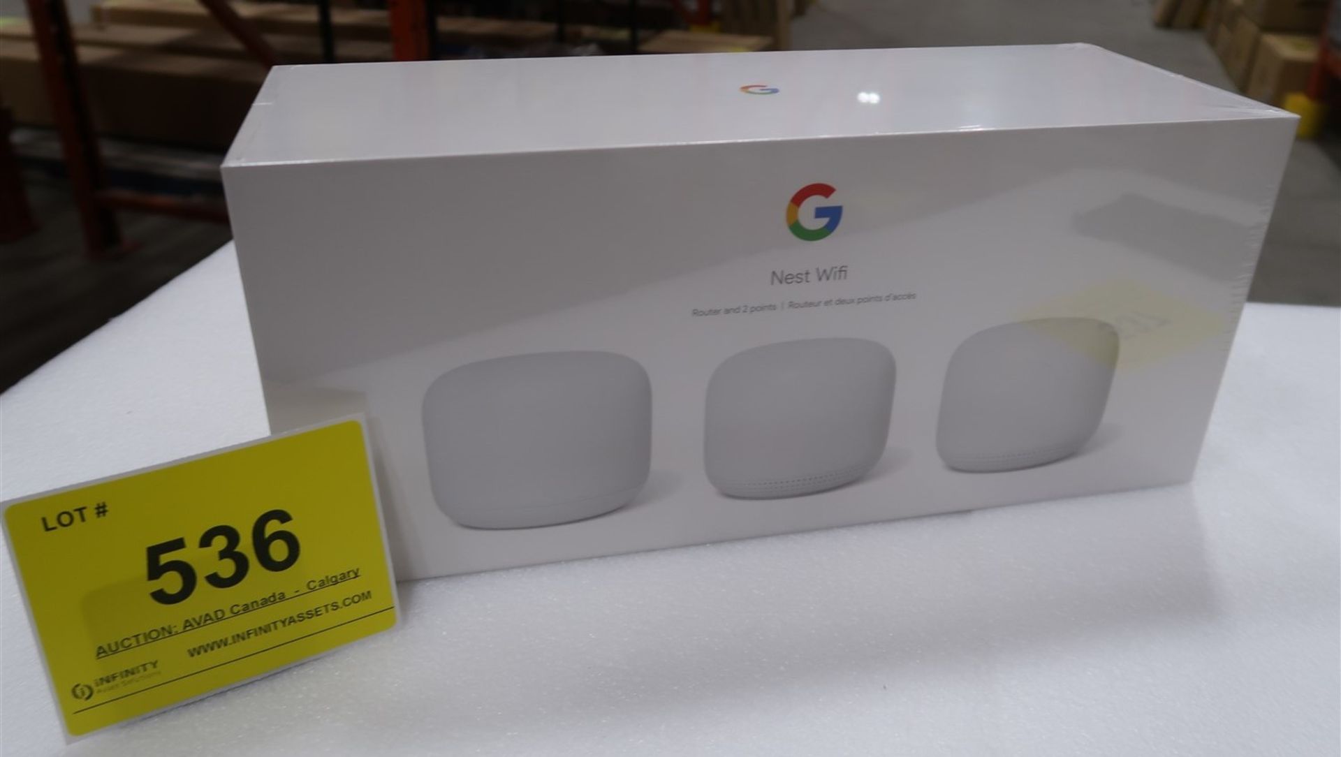 GOOGLE NEST WIFI ROUTER AND 2 POINTS (BNIB)
