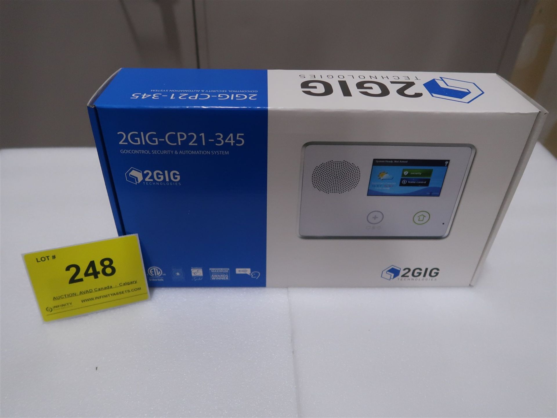 2 GIG HOME SECURITY PANEL CP21-345 (BNIB)