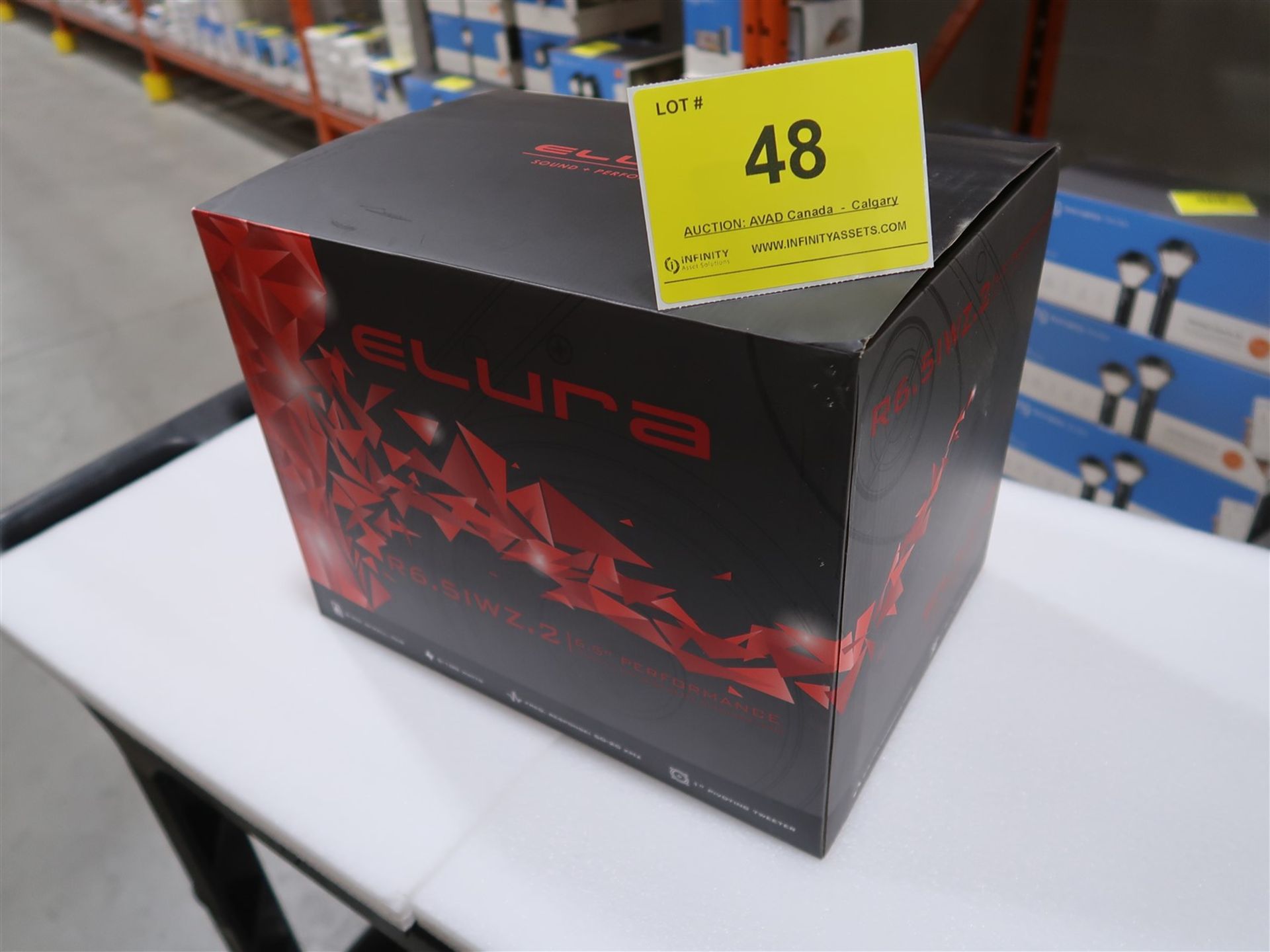 ELURA R6.5IWZ.2, 65 IN. PERFORMANCE IN WALL 2 WAY ZERO BEZEL SPEAKERS, PAIR, (BNIB) MSRP $750