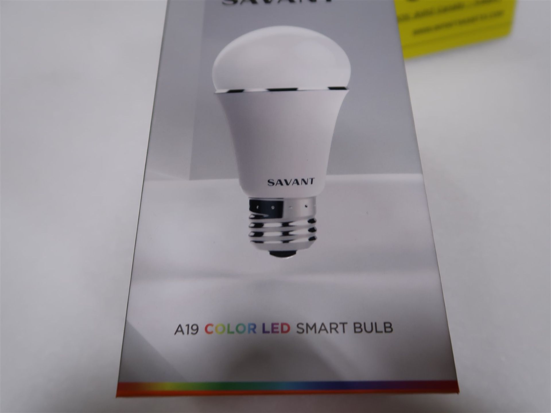 SAVANT A19 COLOR LED SMART BULB - Image 2 of 3