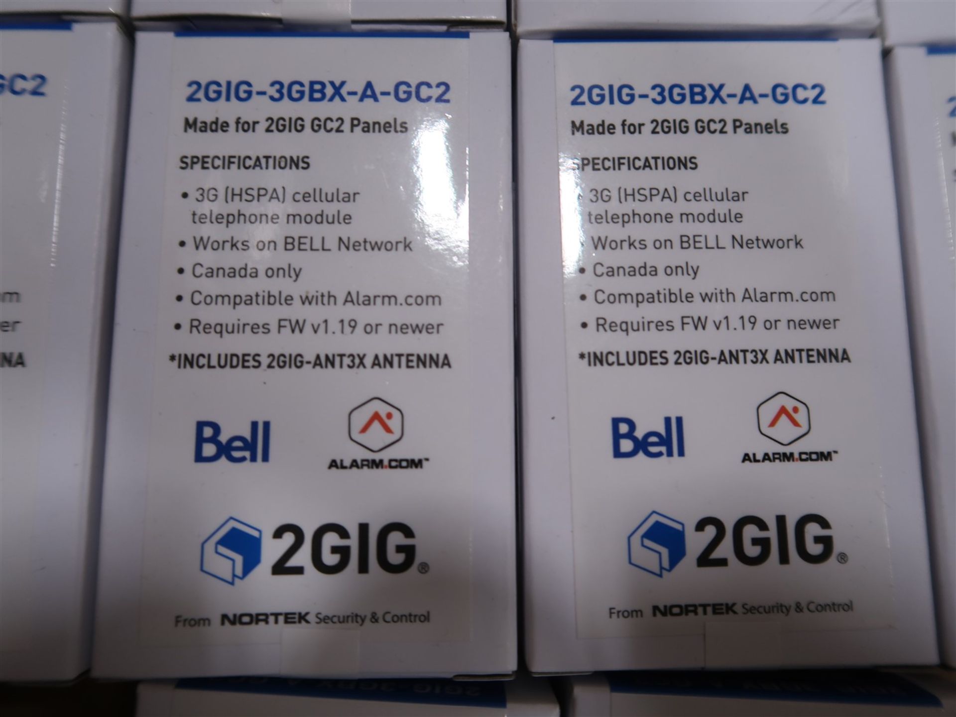 2GIG 3G CELL RADIO MODULE 3GBX-A-GC2 BELL - Image 2 of 2