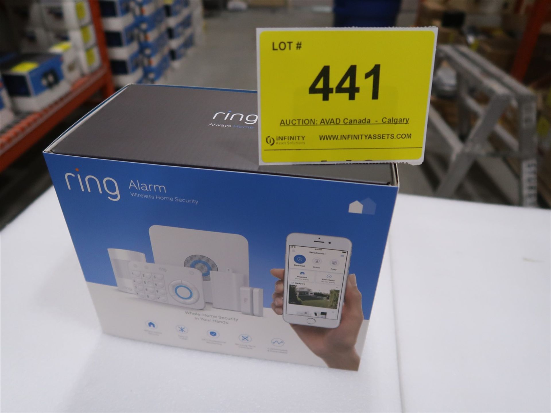 RING ALARM WIRELESS HOME SECURITY SYSTEM