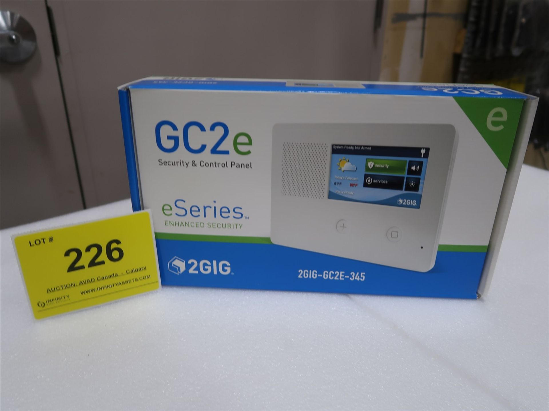 2 GIG GC2E-345 SECURITY CONTROL PANEL