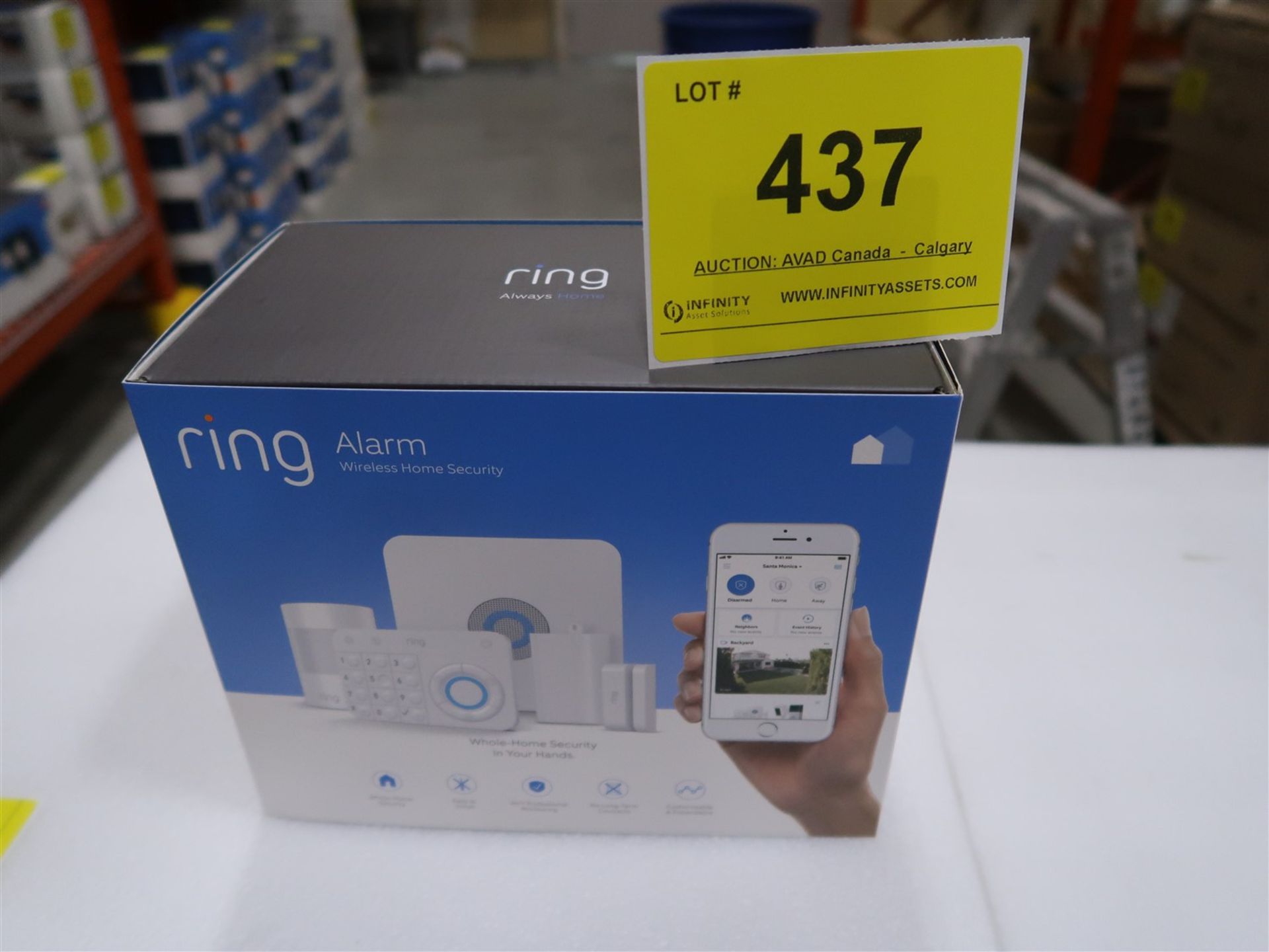RING ALARM WIRELESS HOME SECURITY SYSTEM
