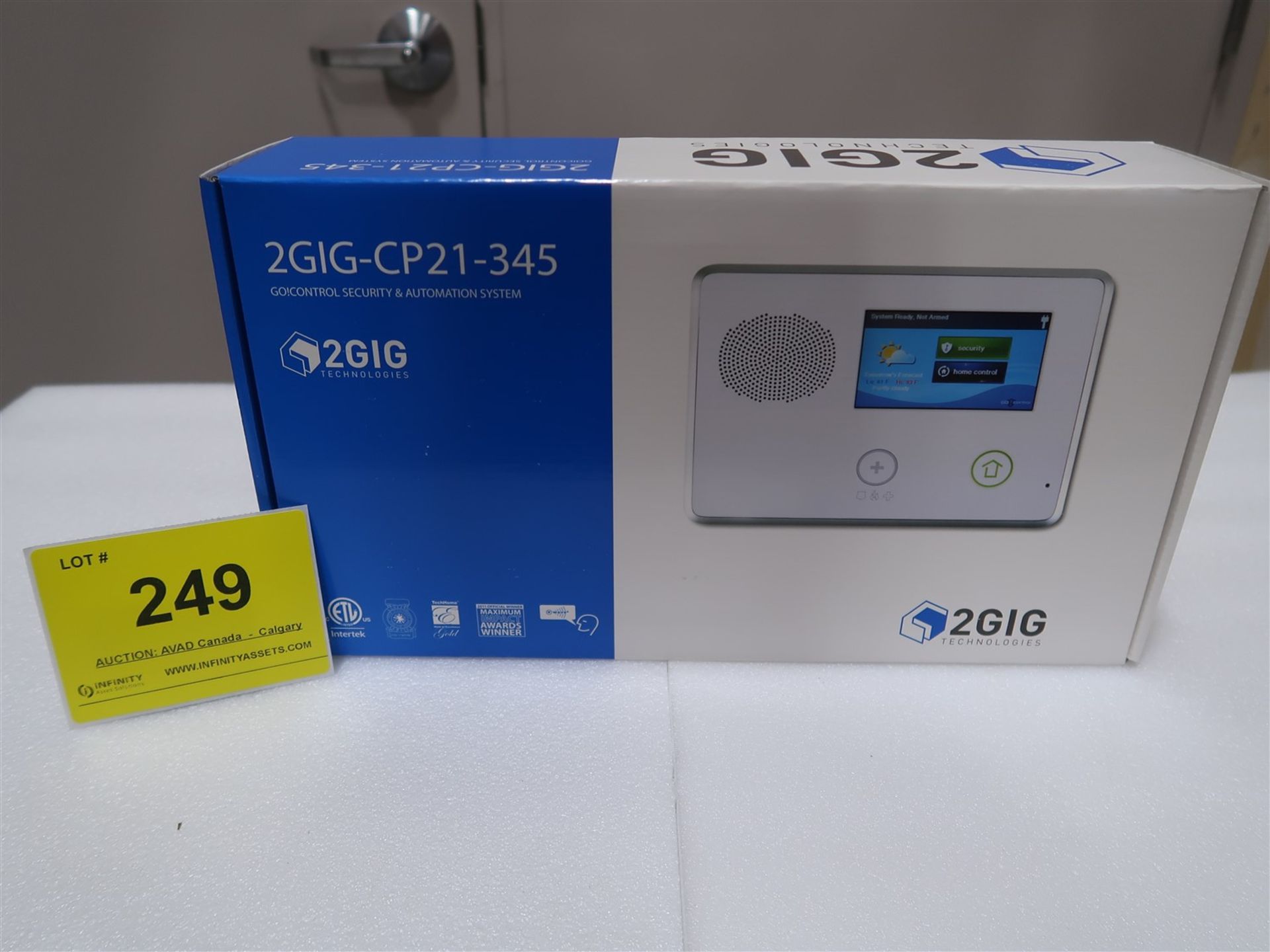 2 GIG HOME SECURITY PANEL CP21-345 (BNIB)