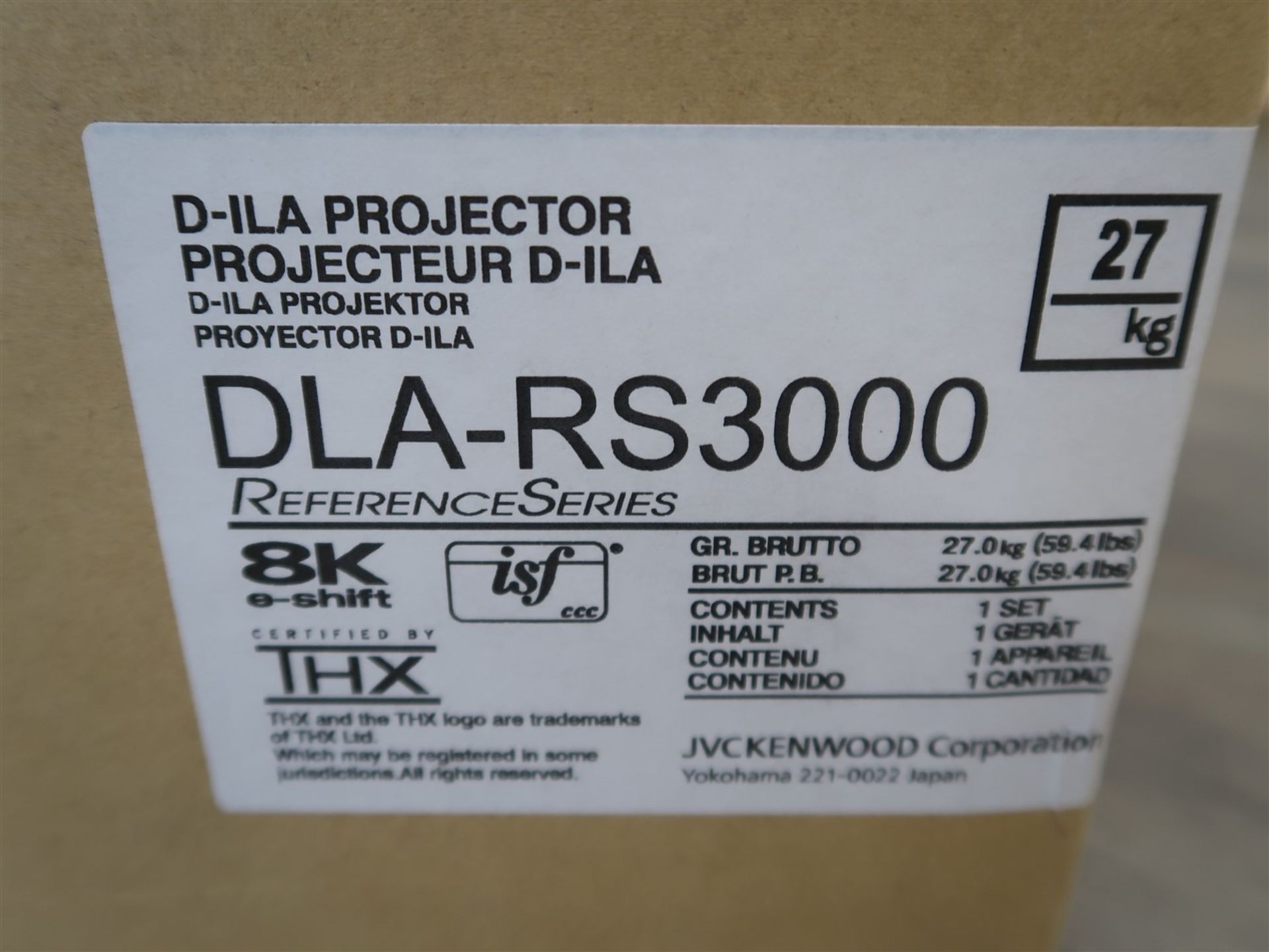 JVC D-ILA PROJECTOR, MOD. DLA-R53000, HDMI, 8K E-SHIFT, HDR, (BNIB) MSRP $18000 - Image 2 of 3