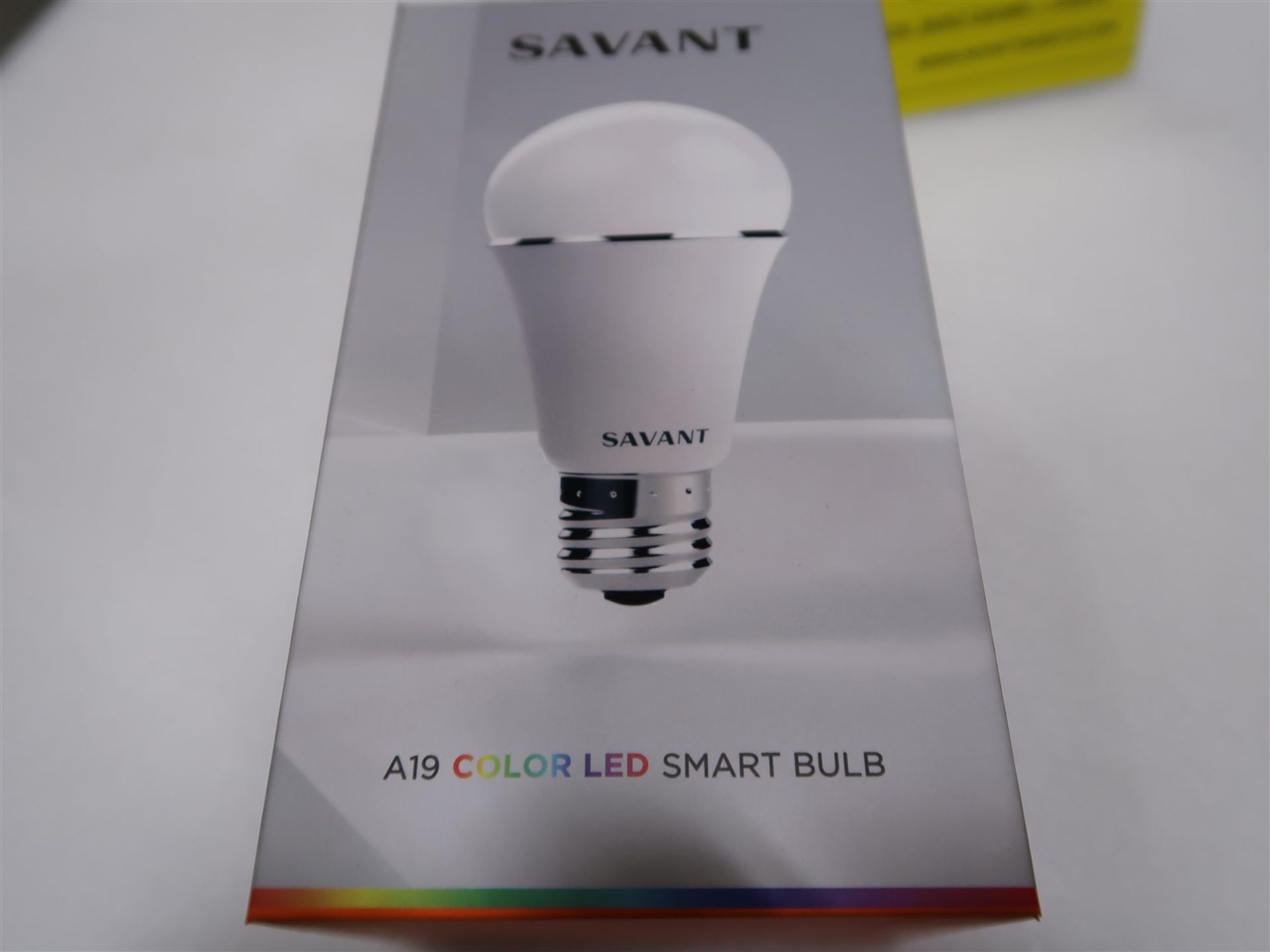 SAVANT A19 COLOR LED SMART BULB - Image 2 of 3