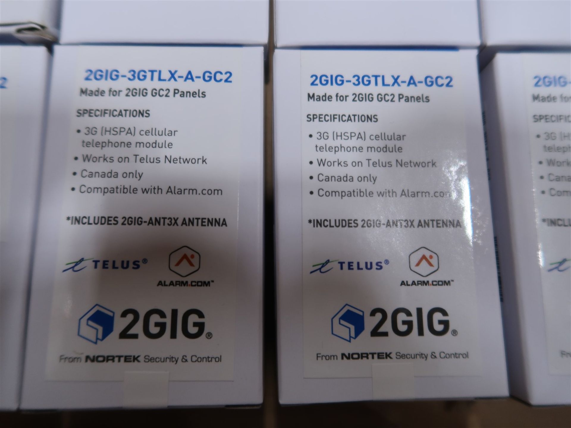 2GIG 3G CELL RADIO MODULE 3GTLX-A-GC2 TELUS (BNIB) - Image 2 of 2