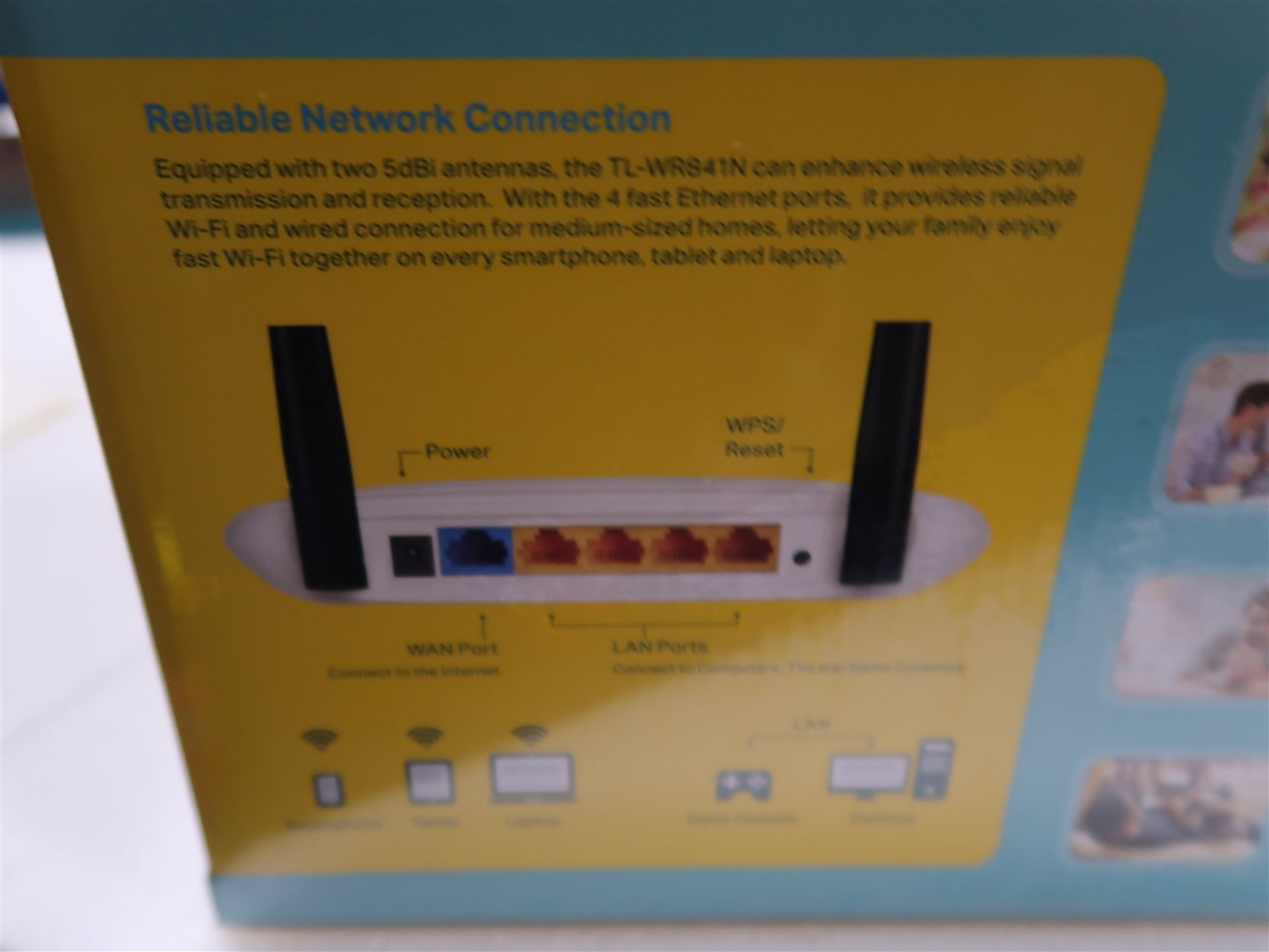 TP-LINK 300 MBPS WIRELESS N ROUTER TL-WR841N, (BNIB) - Image 2 of 2