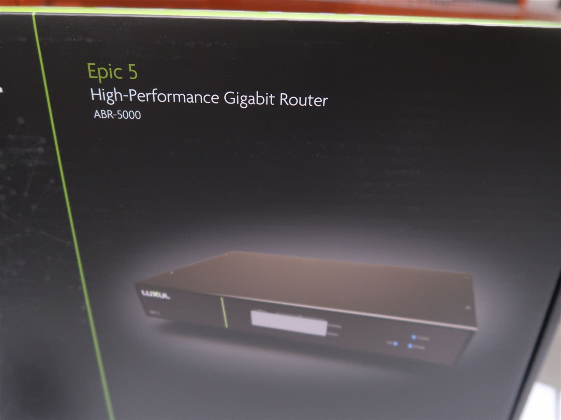 LUXUL EPIC 5 HIGH PERFORMANCE GIGABIT ROUTER ABR-5000, (BNIB) MSRP $625 - Image 2 of 3