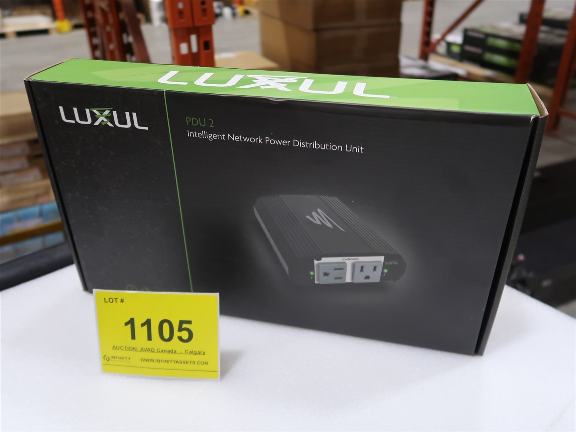 LUXUL PDU INTELLIGENT NETWORK POWER DISTRIBUTION UNIT, (BNIB) MSRP $285