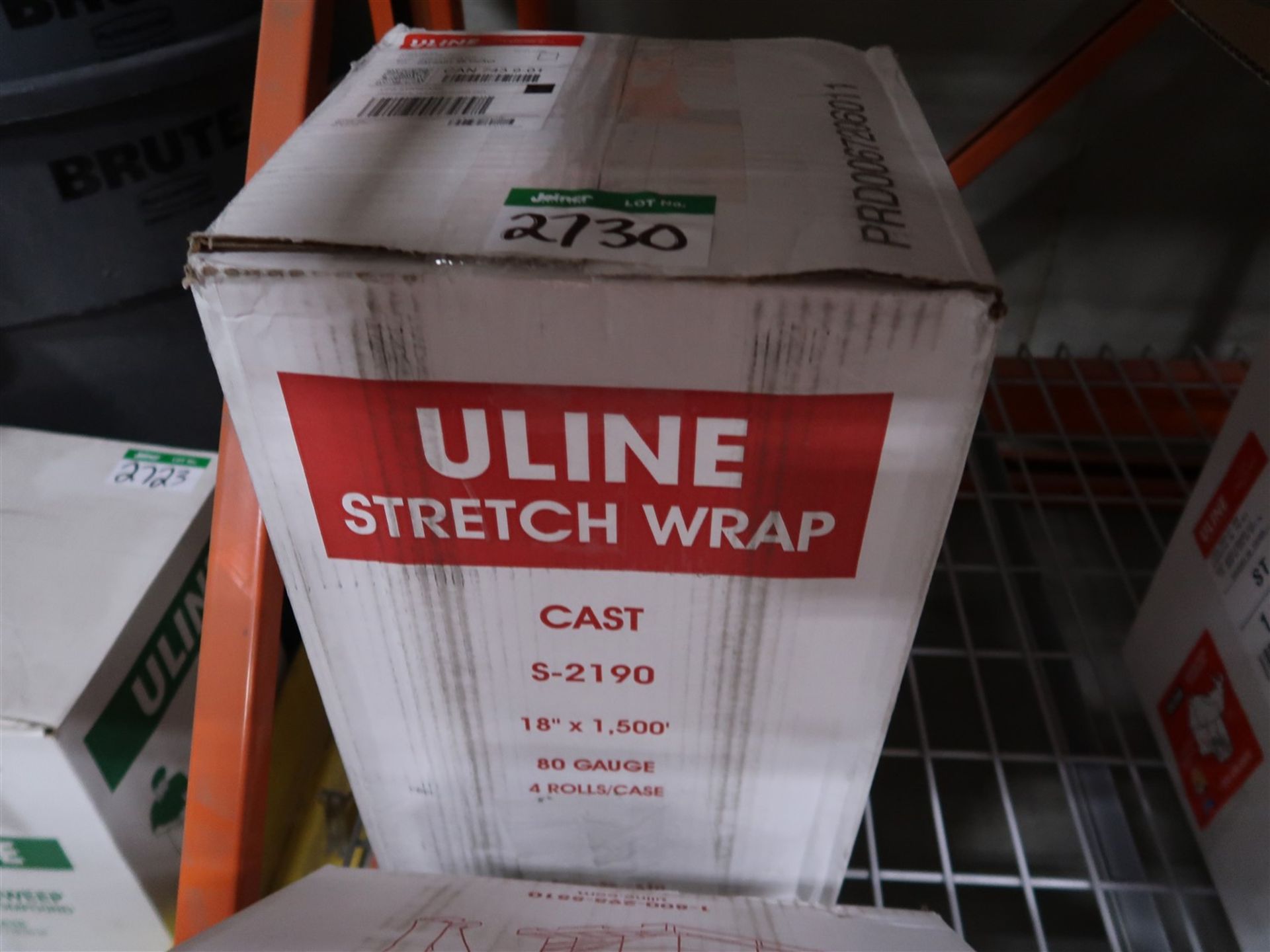 BOX OF ULINE STRETCH WRAP S-2190