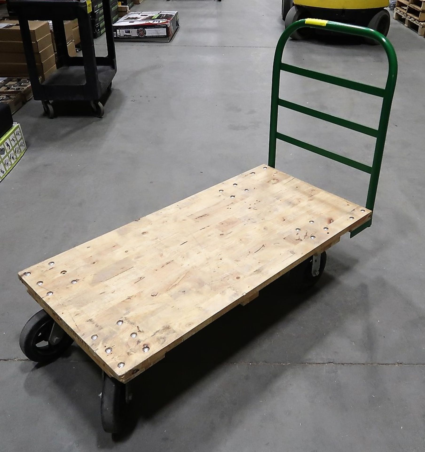 WOOD/METAL SHOP CART 4 FT. X 2 FT. (SUBJECT TO LATE REMOVAL, PICKUP ON JULY 7TH) - Image 2 of 2