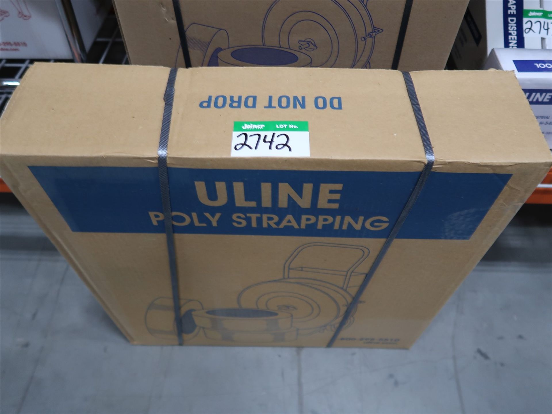 BOX OF ULINE POLY STRAPPING