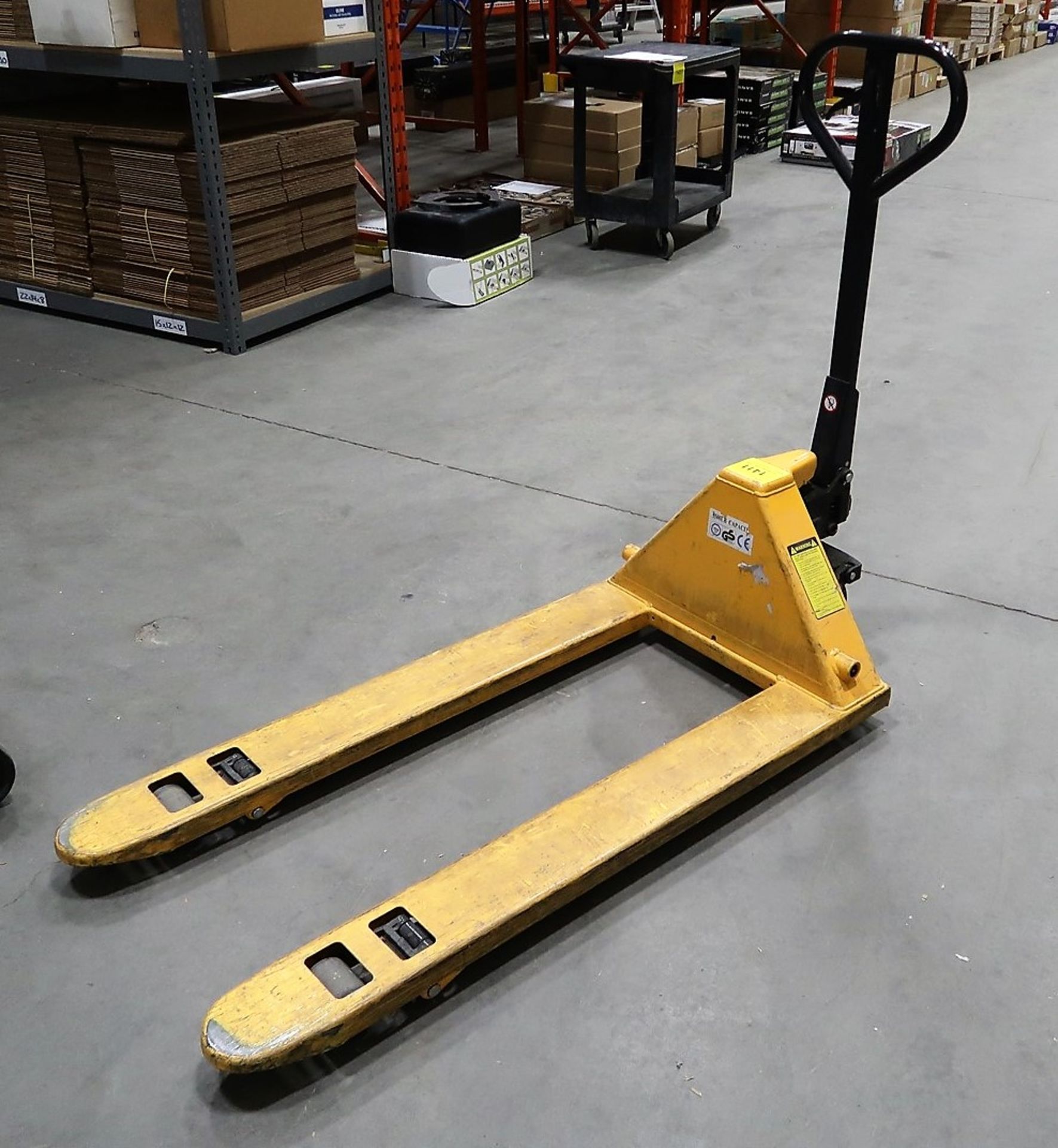 ULINE H-1043 PALLET JACK (SUBJECT TO LATE REMOVAL, PICKUP ON JULY 7TH) - Image 2 of 2