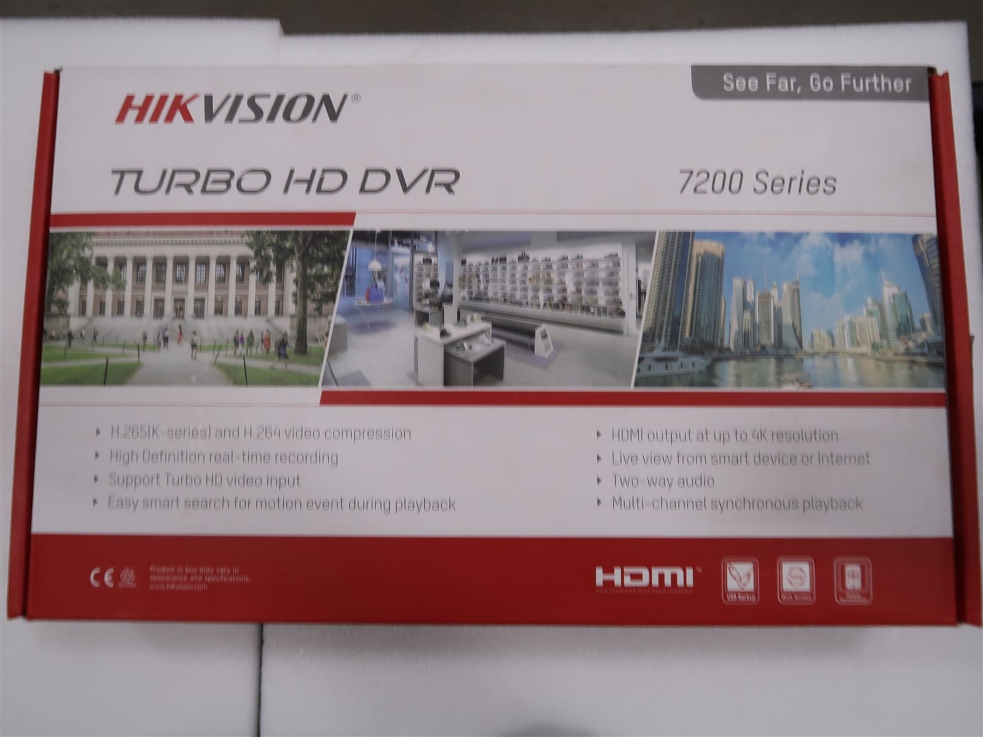 HIK VISION 7200 SERIES TURBO HD DVR (BNIB) - Image 2 of 3