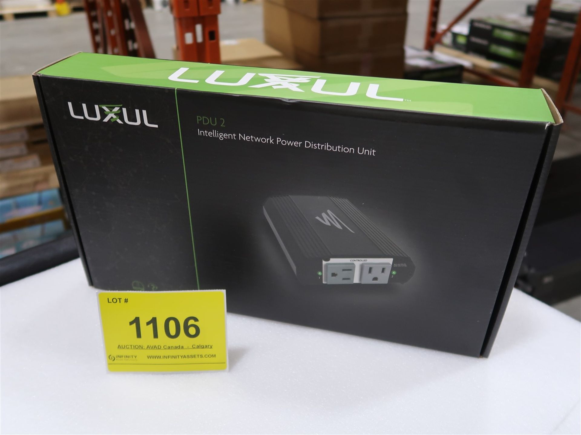 LUXUL PDU INTELLIGENT NETWORK POWER DISTRIBUTION UNIT, (BNIB) MSRP $285