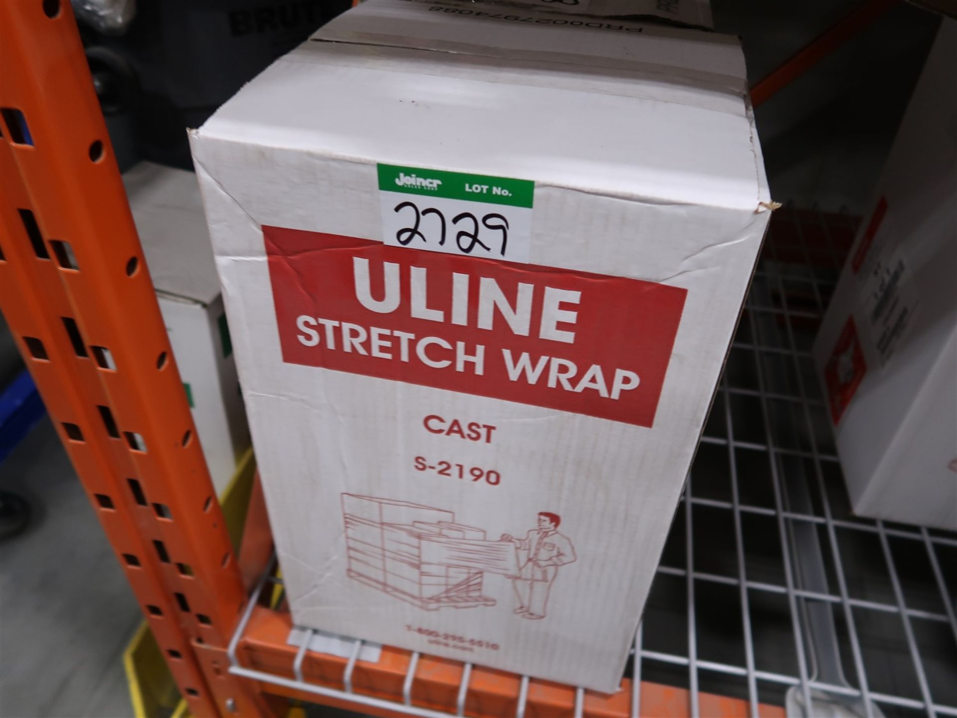 BOX OF ULINE STRETCH WRAP S-2190