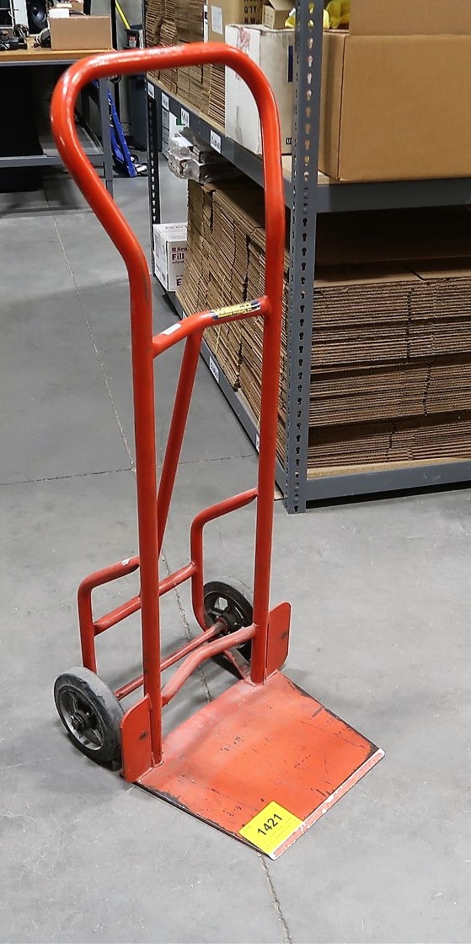 WESCO RED STEEL HAND DOLLY