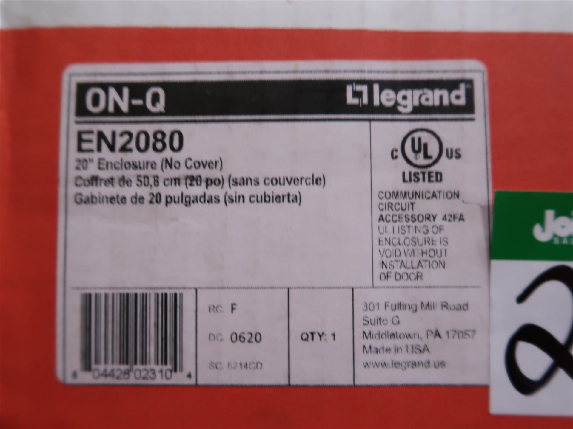 BOXES OF LEGRAND ENCLOSURES EN 2080 AND EN 1450 - Image 2 of 3