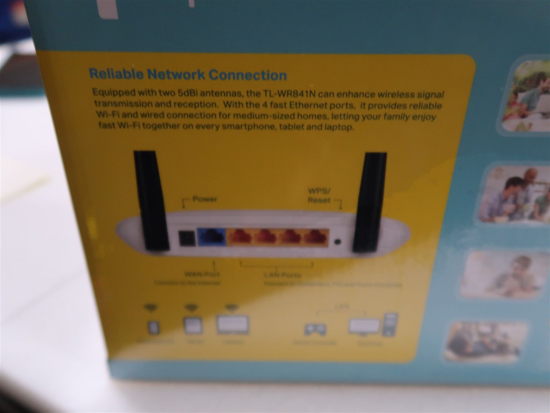 TP-LINK 300 MBPS WIRELESS N ROUTER TL-WR841N, (BNIB) - Image 2 of 2