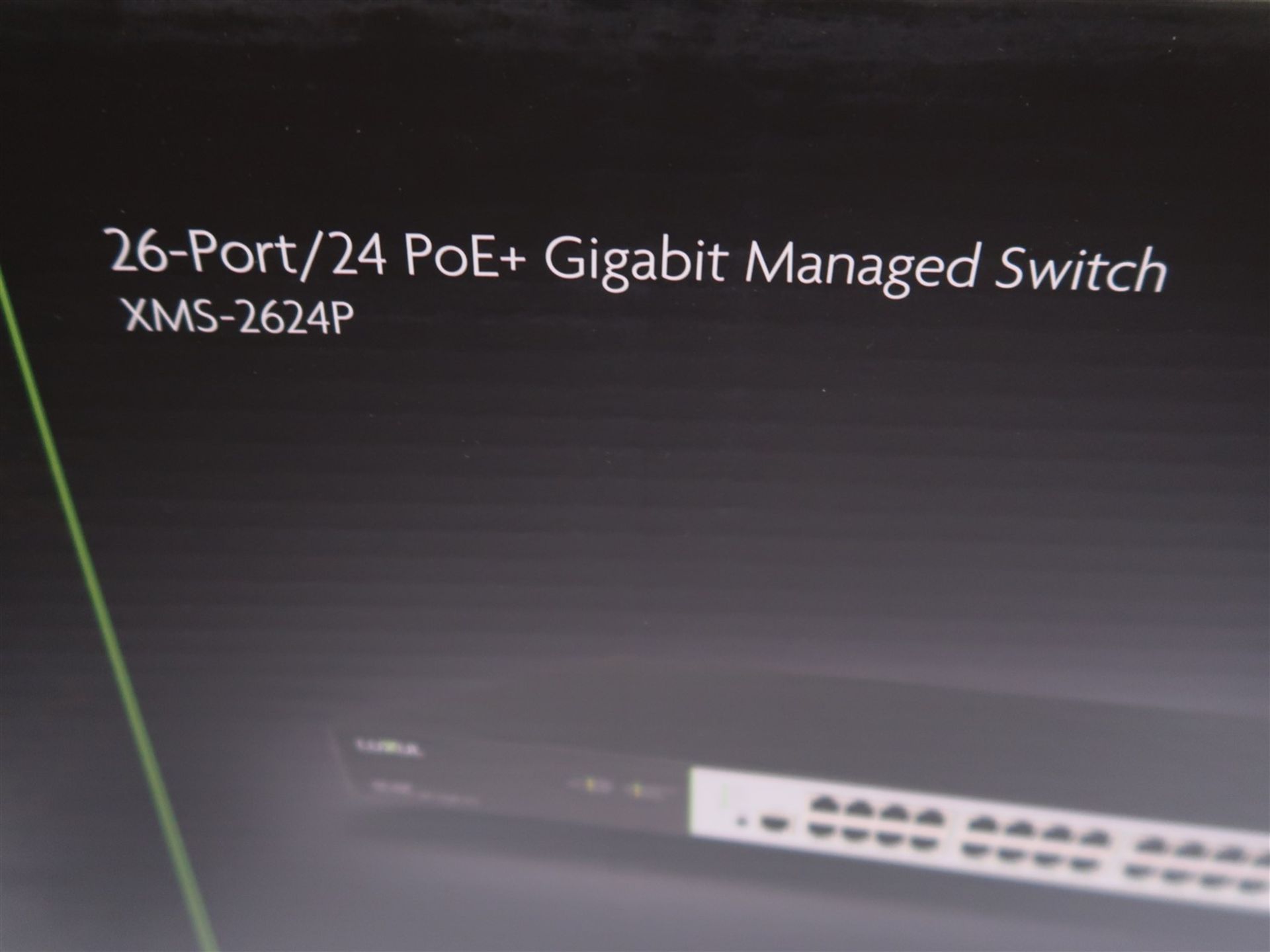 LUXUL 26 PORT/24 POE AND GIGABIT MANAGED SWITCH XMS-2624P, (BNIB) MSRP $1325 - Image 2 of 3