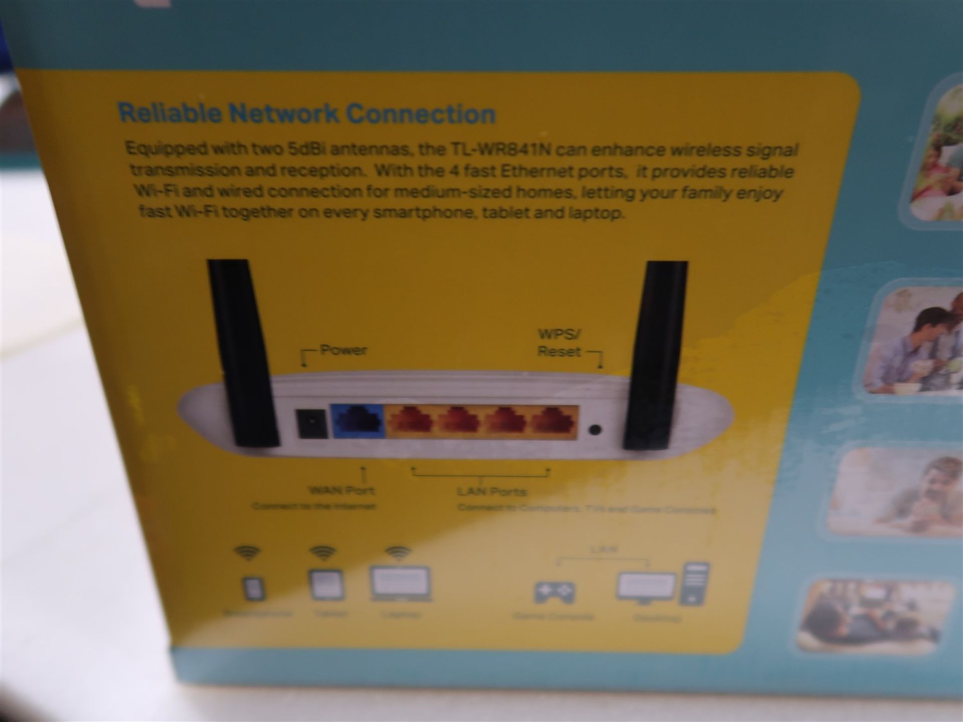 TP-LINK 300 MBPS WIRELESS N ROUTER TL-WR841N, (BNIB) - Image 2 of 2