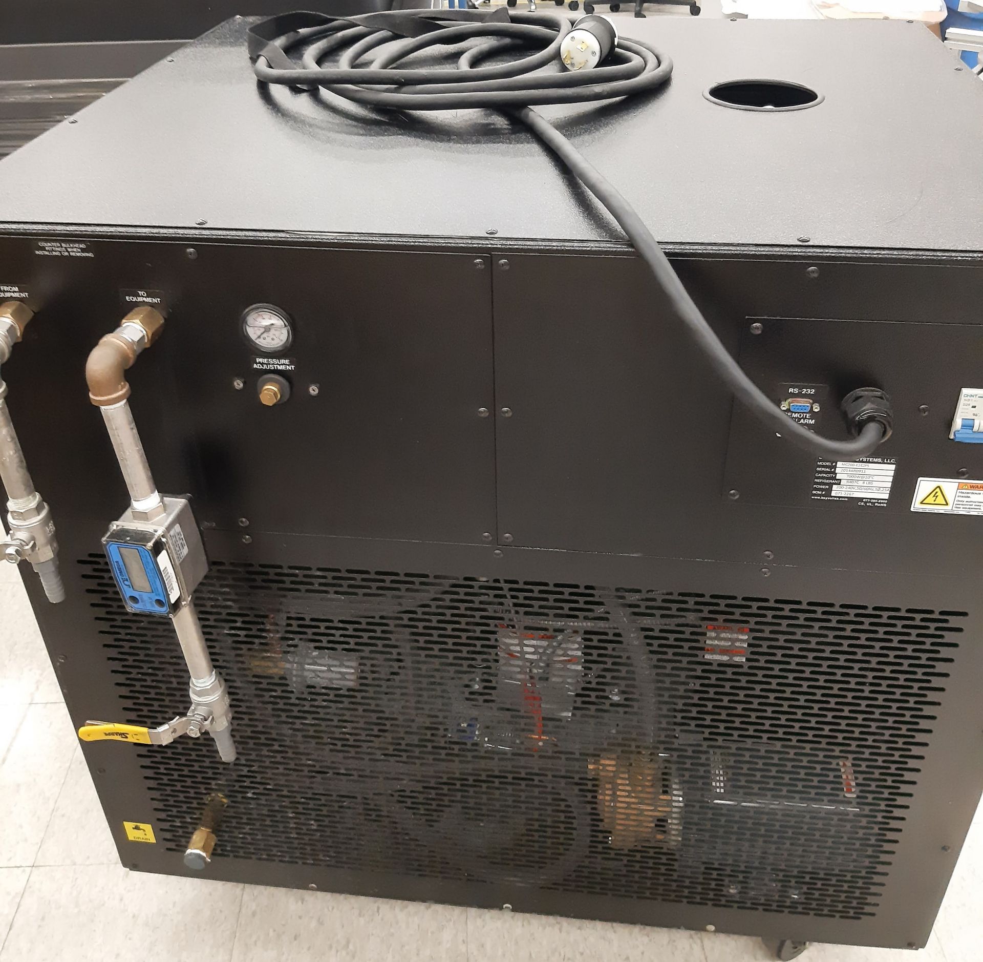 BAY-VOLTEX, MOD. MC.200-EIE2PS INDUSTRIAL CHILLER. S/N: 20144R0911 - Image 4 of 5