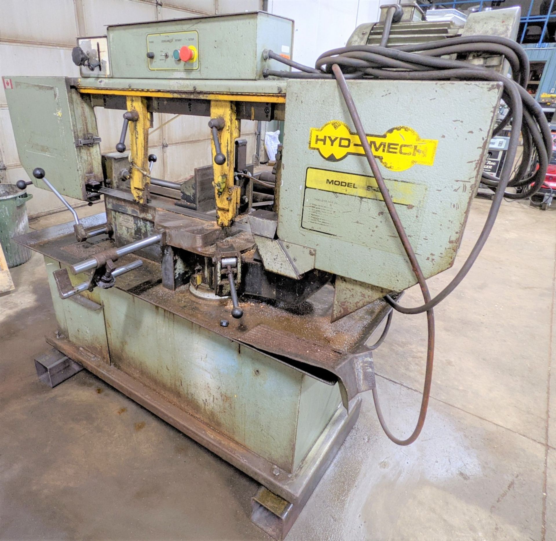 HYD-MECH S-20 HORIZONTAL BANDSAW, S/N 20488007