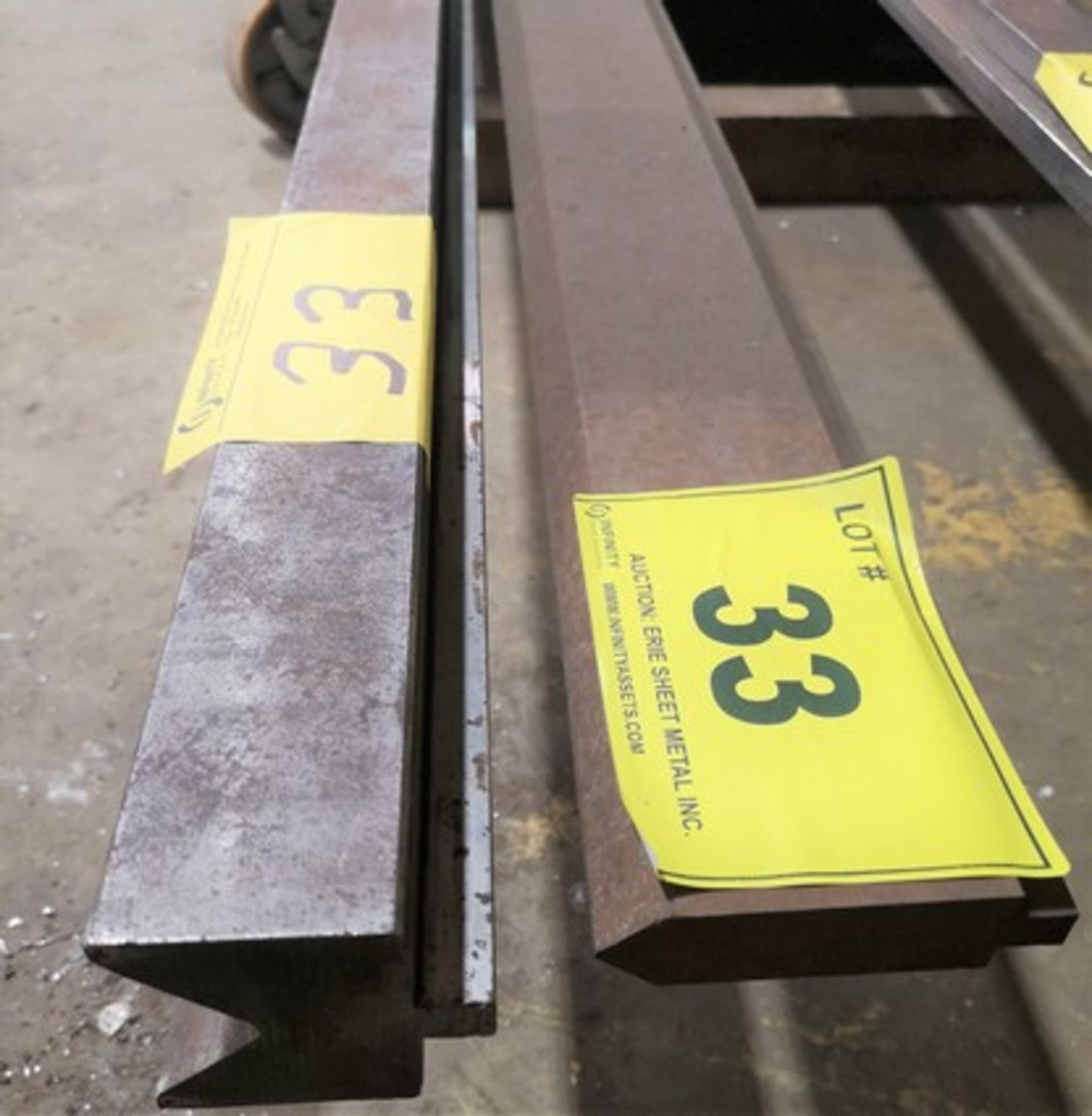 LOT OF (2) 12' PRESS BRAKE DIES - Image 2 of 2