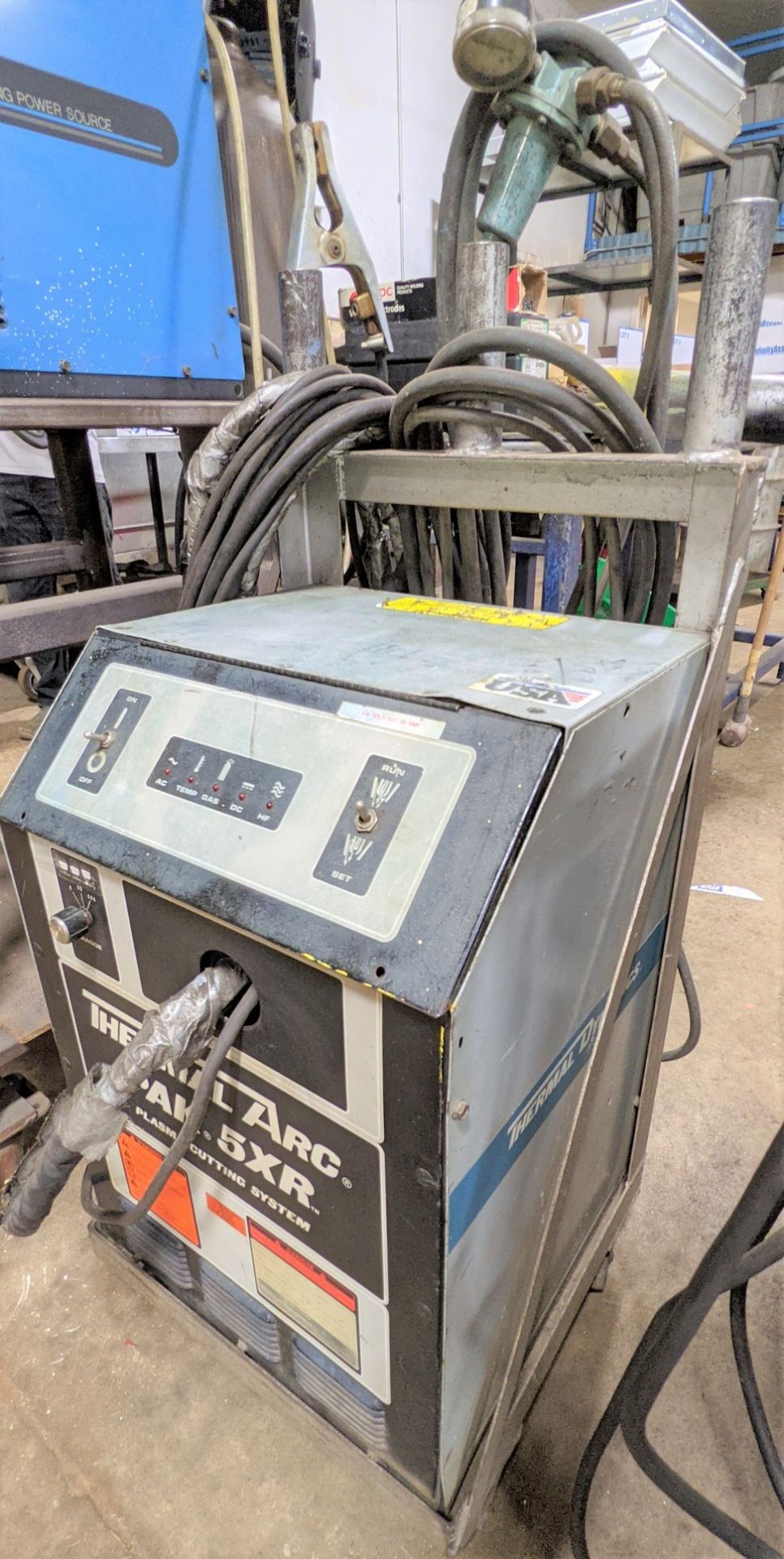 THERMAL ARC PAK 5XR PLASMA CUTTER, S/N R01016A183201B W/ MASK