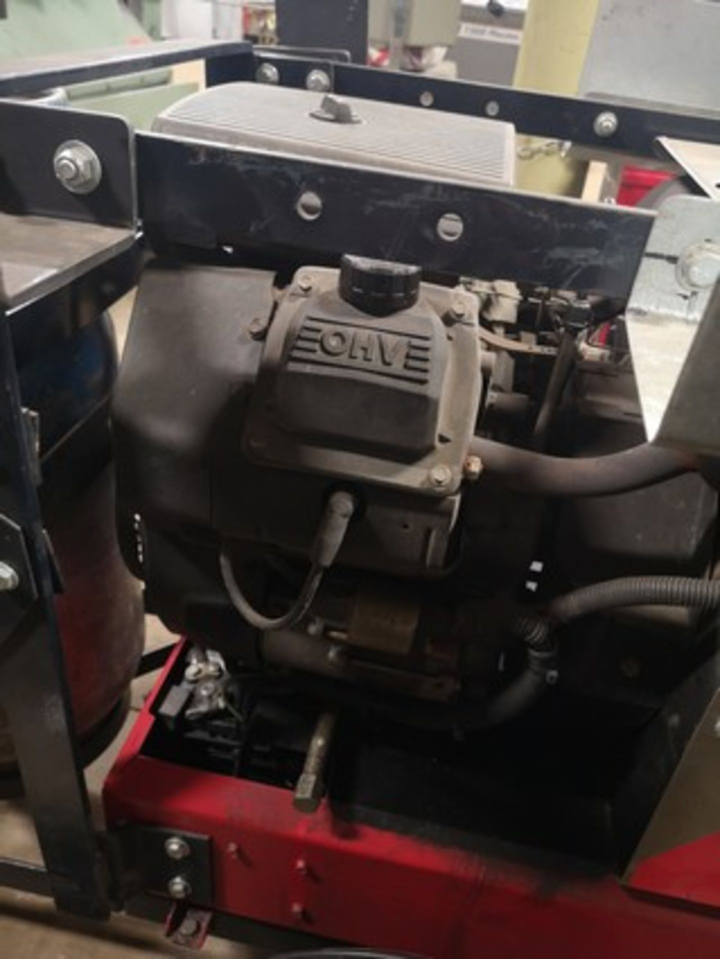 RED-D-ARC GX271 CHOPPER PORTABLE PROPANE POWERED WELDER, S/N 10579 U1980504173, APPROX. 5074HRS W/ - Image 11 of 12