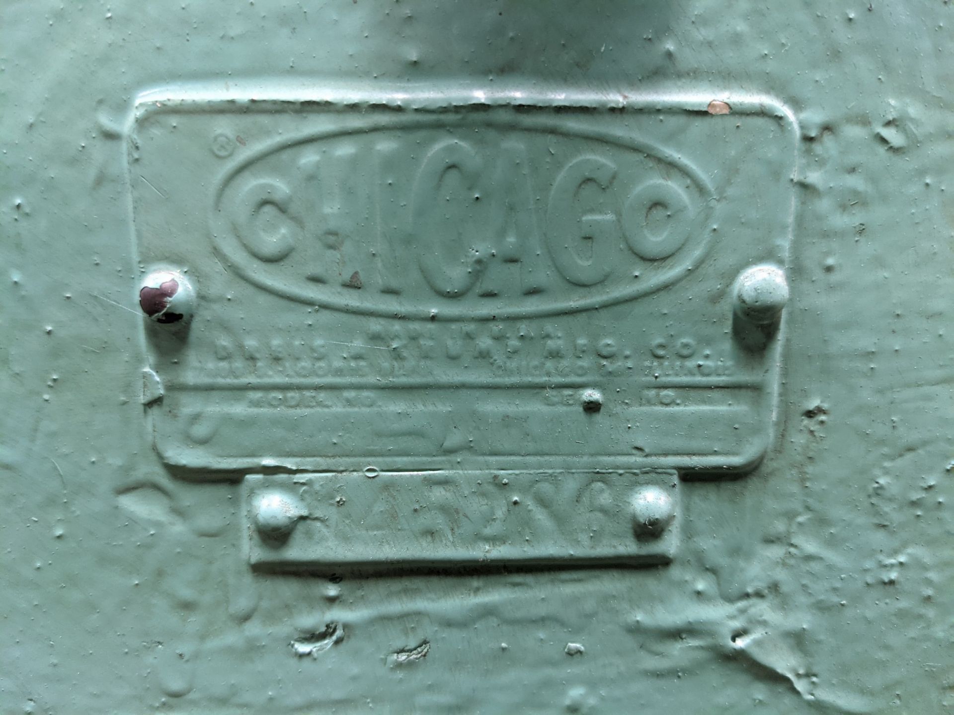 CHICAGO 8' MANUAL BRAKE - Image 5 of 8
