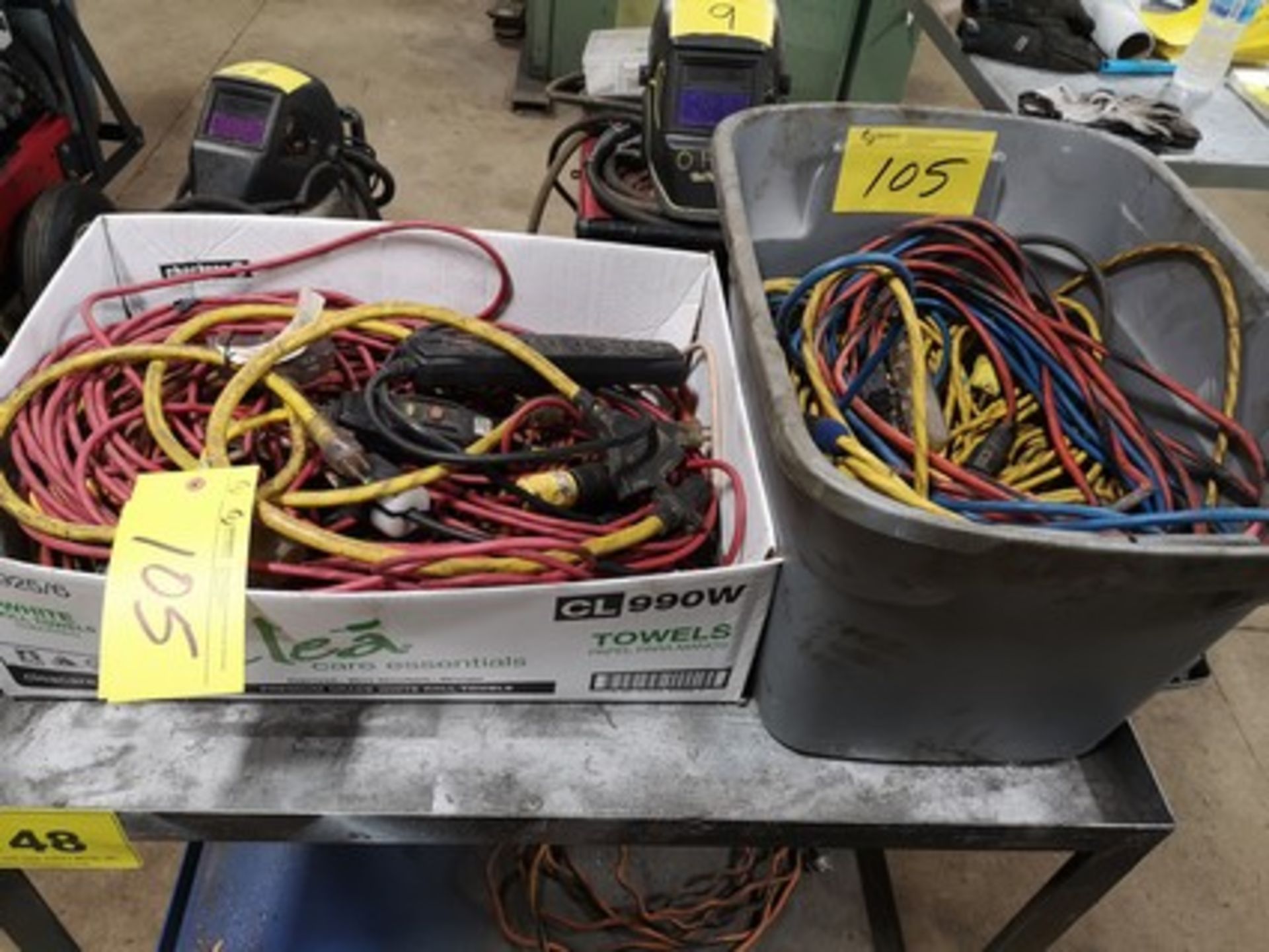 LOT OF ASST. EXTENSION CORDS - Image 2 of 2