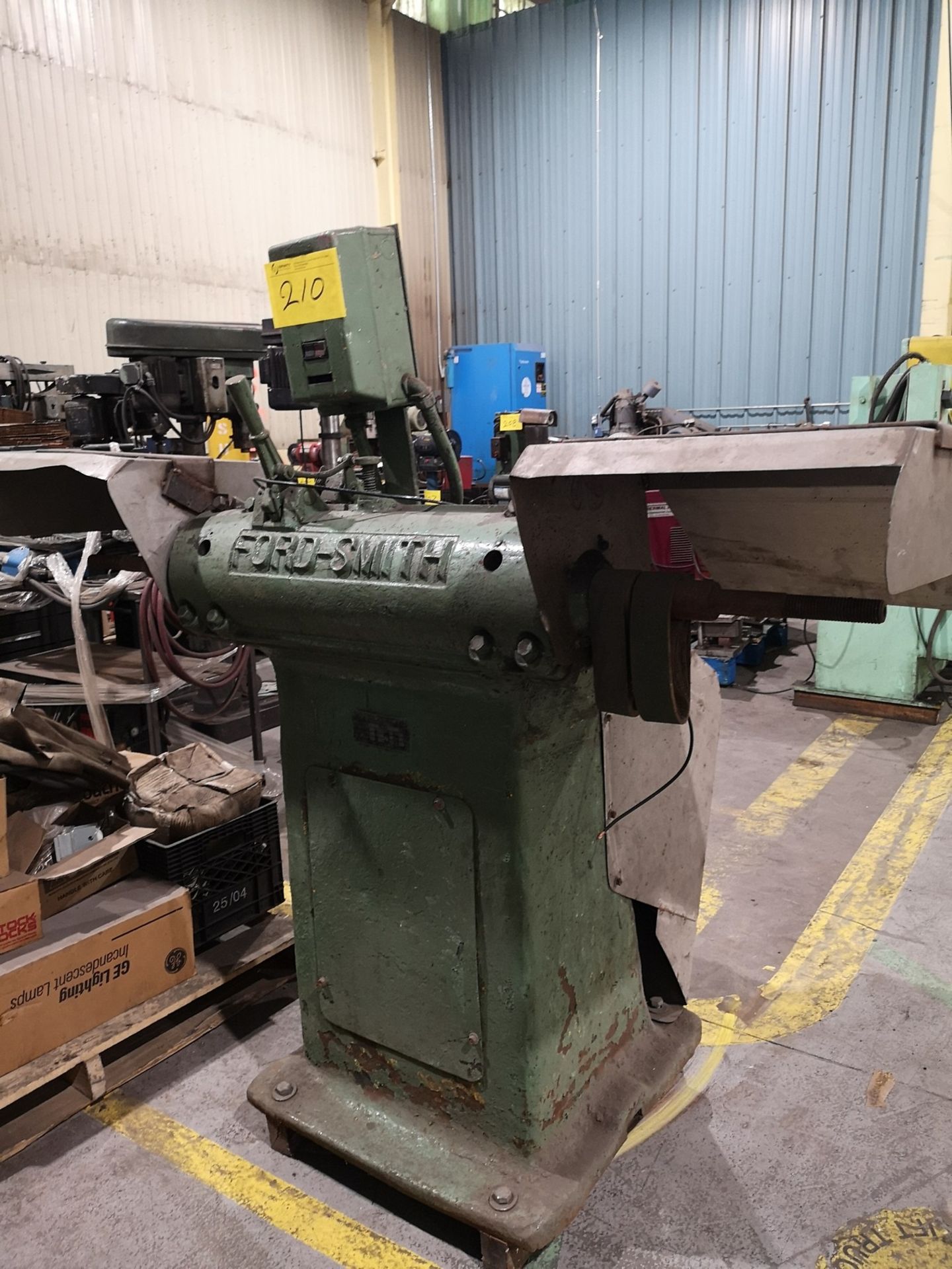 FORD-SMITH MODEL 501 POLISHER BUFFER UNIT, DUAL SIDED, 5HP, S/N 2824 (LOCATED IN BRAMPTON, ON)