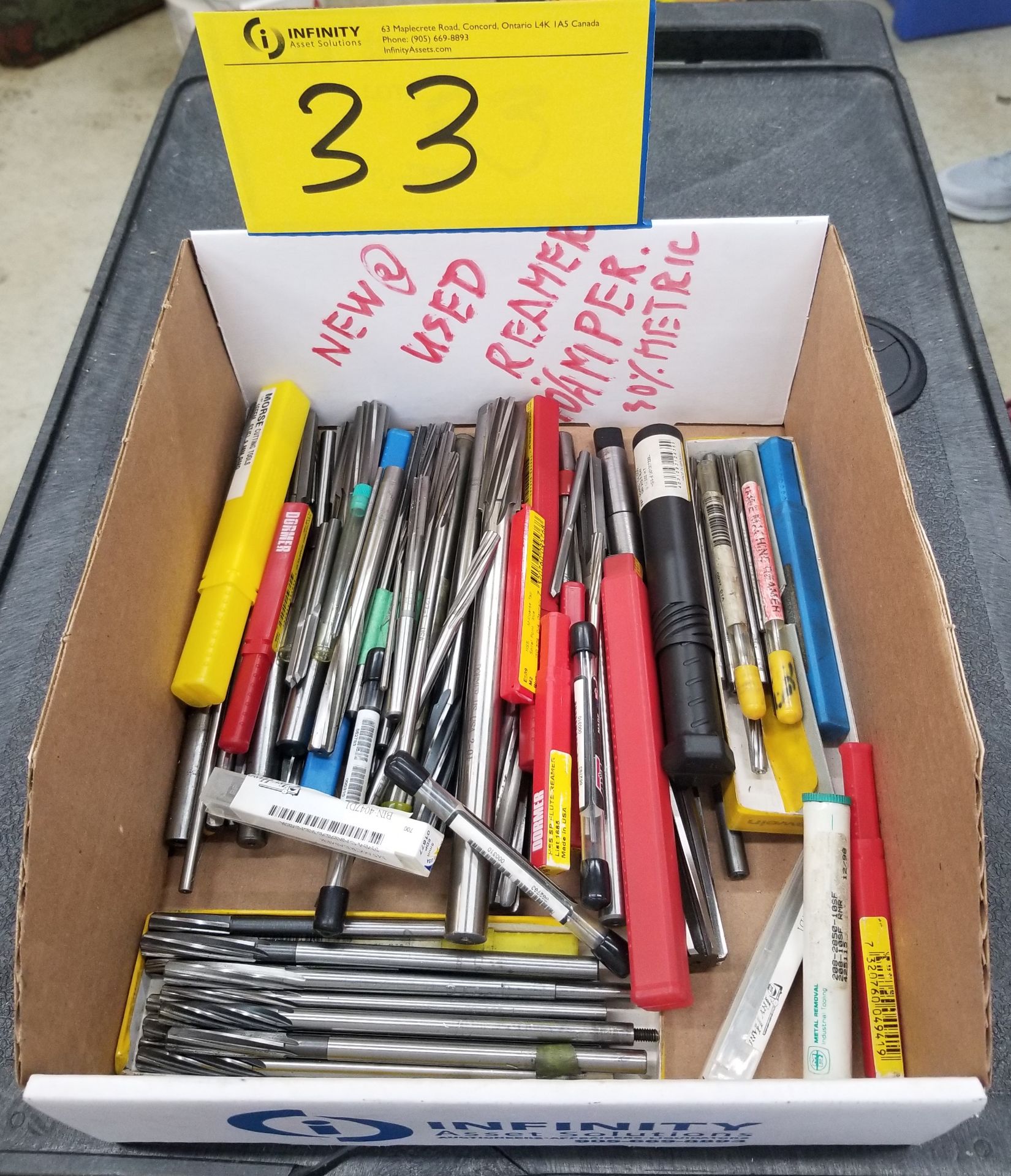 LOT - ASSORTED REAMERS