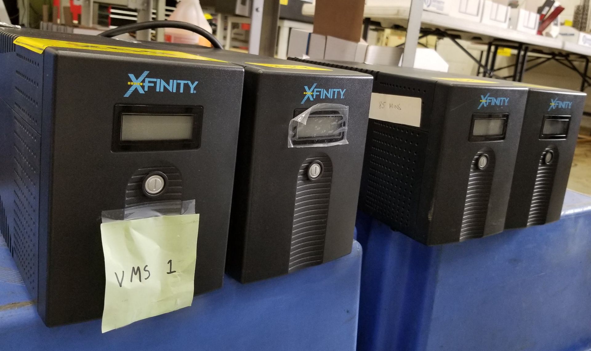 LOT - (4) XFINITY MOD. UI242368 BACK-UP UNITS - Image 2 of 3