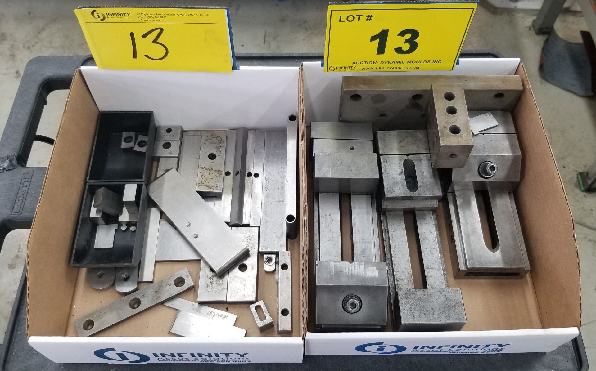 LOT - (3) PRECISION TOOLMAKER VISE AND PARALLEL BARS