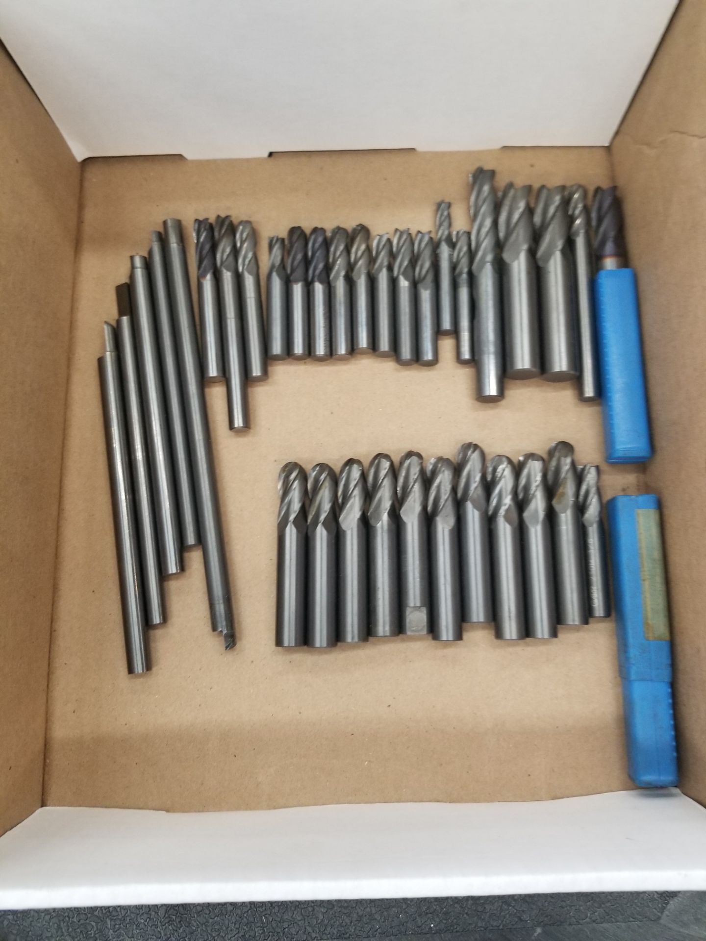 LOT - ASSORTED CARBIDE ENDMILLS (2 BOXES) - Image 2 of 3