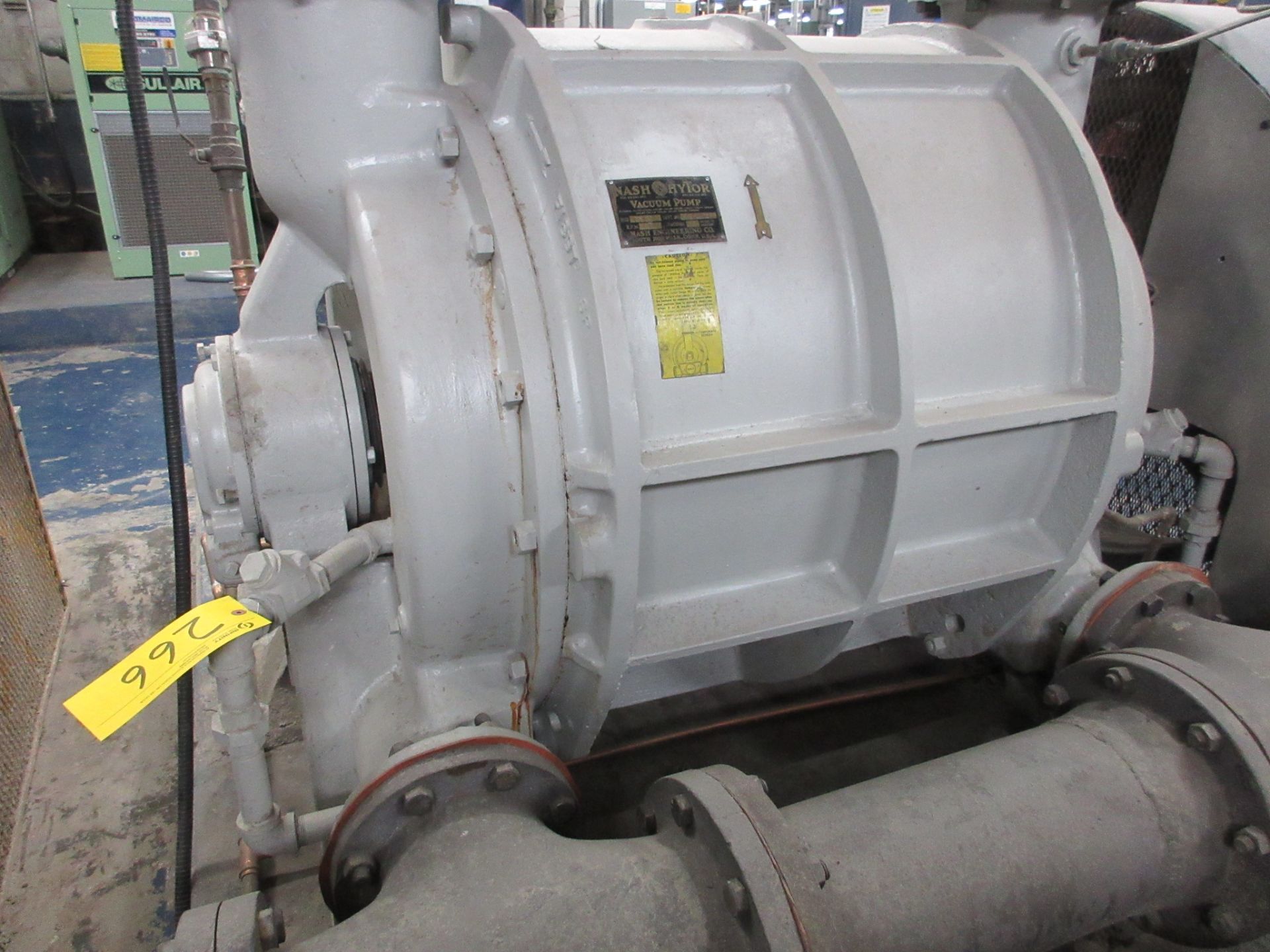 NASH VACUUM PUMP 3003, RPM 470 (COMPRESSOR ROOM)