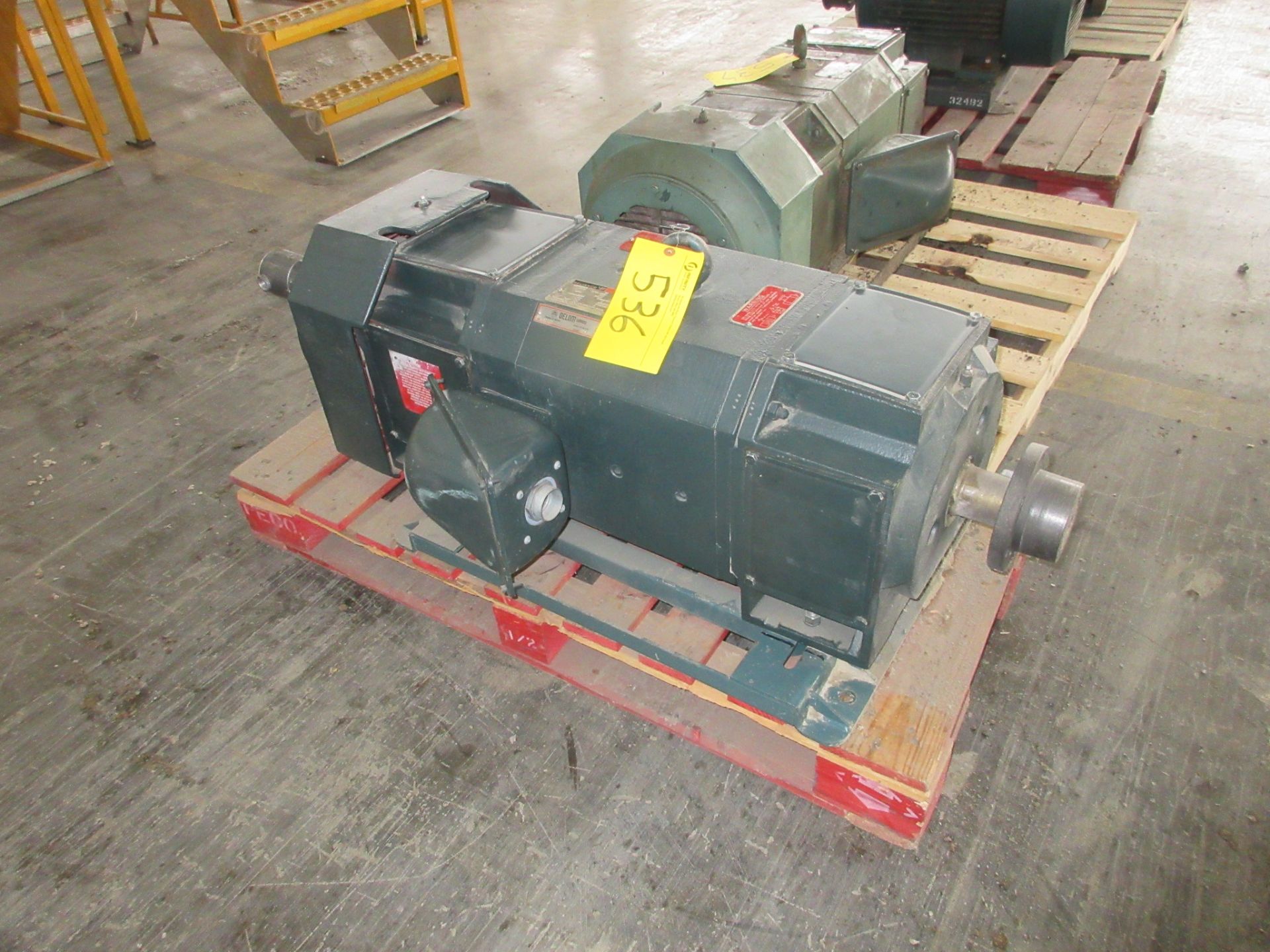 RELIANCE RPM III D-C MOTOR, 30HP, 500V, 1,750 / 2,300 RPM, LC2812AT2 FRAME (SOUTHWEST WAREHOUSE) - Image 3 of 3