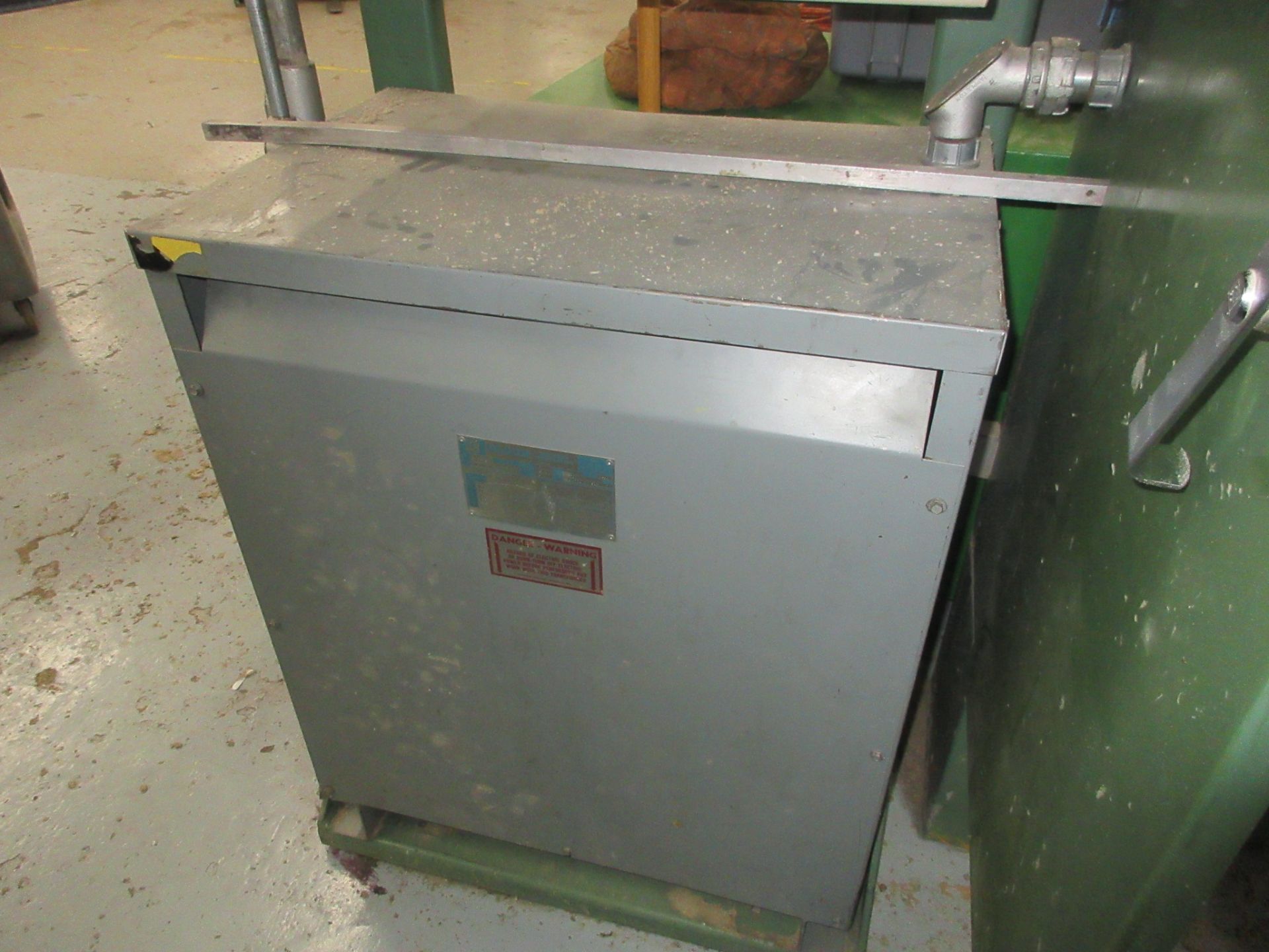 LOT OF (4) ELECTRICAL CABINETS FOR BRETTING FOLDER AND OLSON 42KVA TRANSFORMER, 480V TO 480/277V ( - Image 8 of 9