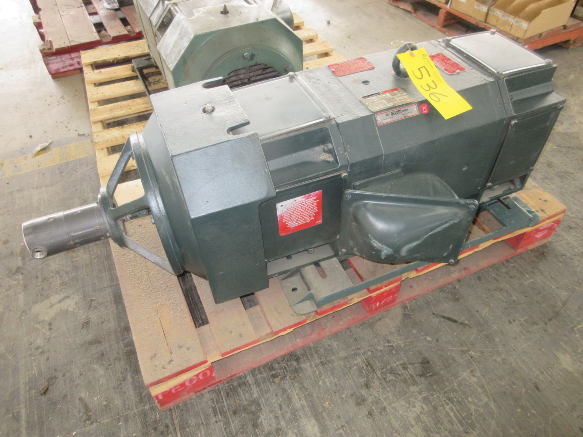 RELIANCE RPM III D-C MOTOR, 30HP, 500V, 1,750 / 2,300 RPM, LC2812AT2 FRAME (SOUTHWEST WAREHOUSE)