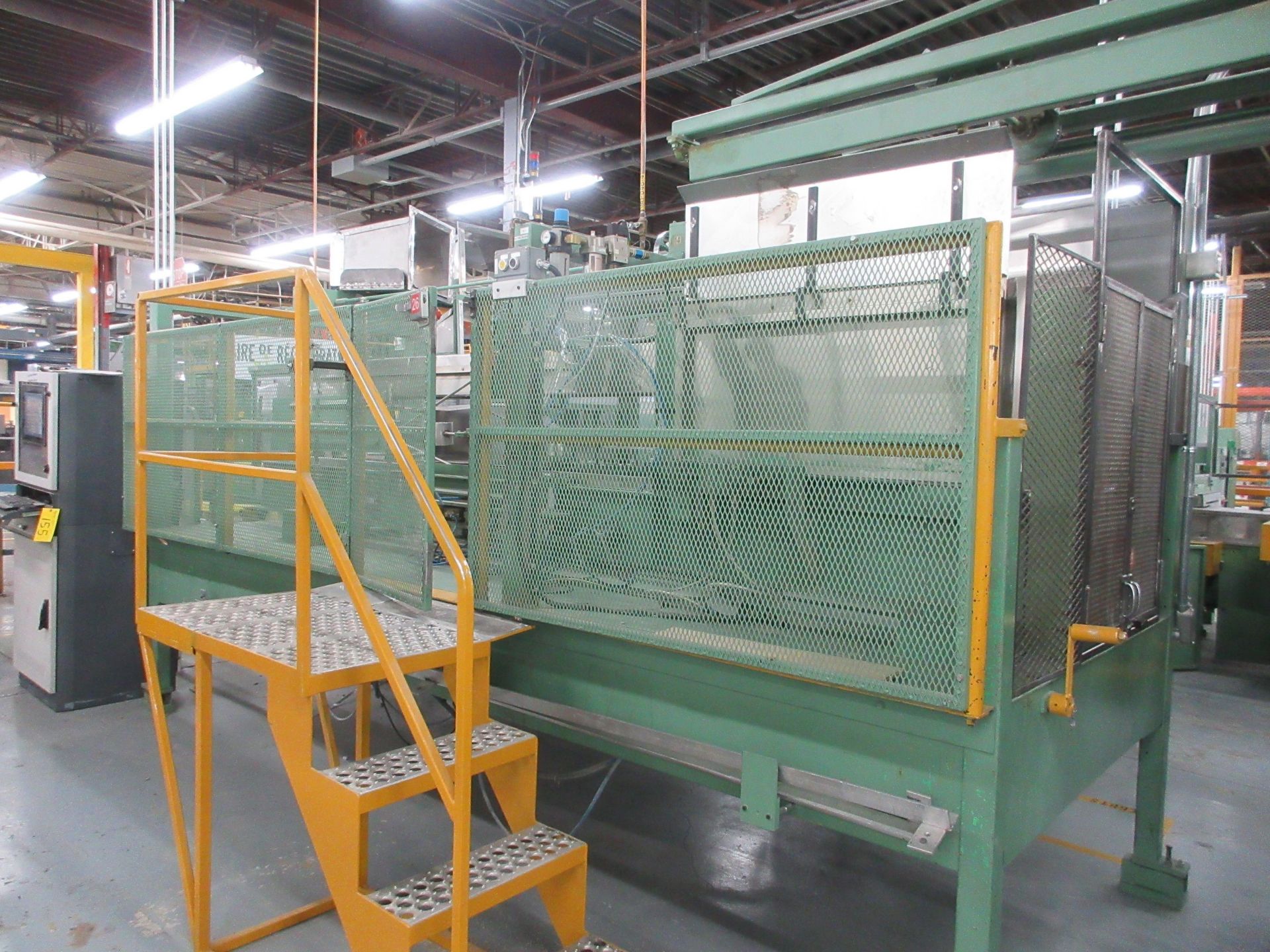 EDSON 1600 CASE PACKER, (1) INFEED LANE, AUTOMATIC MAGAZINE FEEDER, 5CS/MIN MAX CYCLE SPEED, SLC-501 - Image 2 of 2