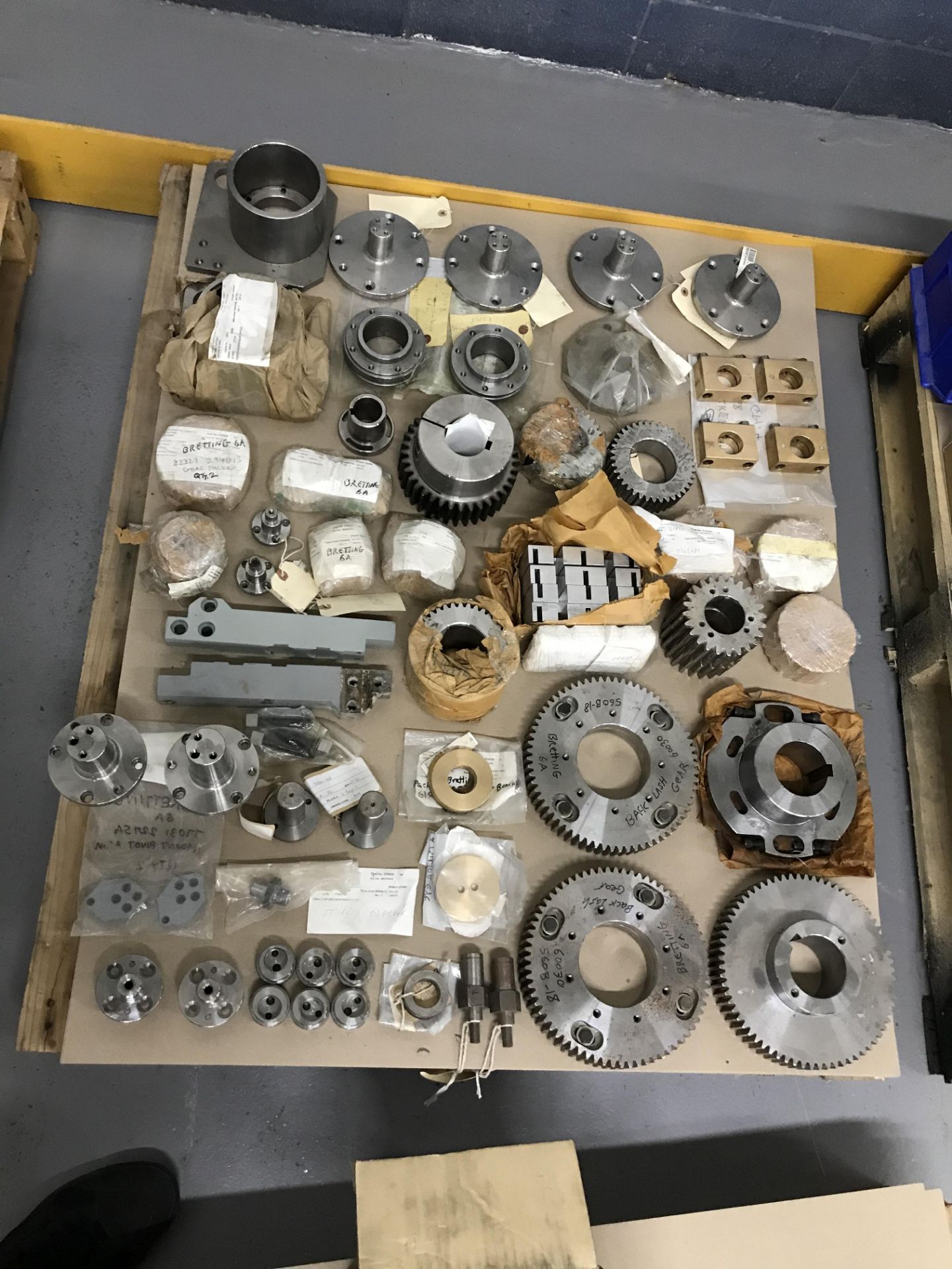 LOT OF SPARE PARTS FOR LAVAL 47, BRETTING UNWIND, FOLDER AND SEPARATOR (LAVAL 47) - Image 2 of 6