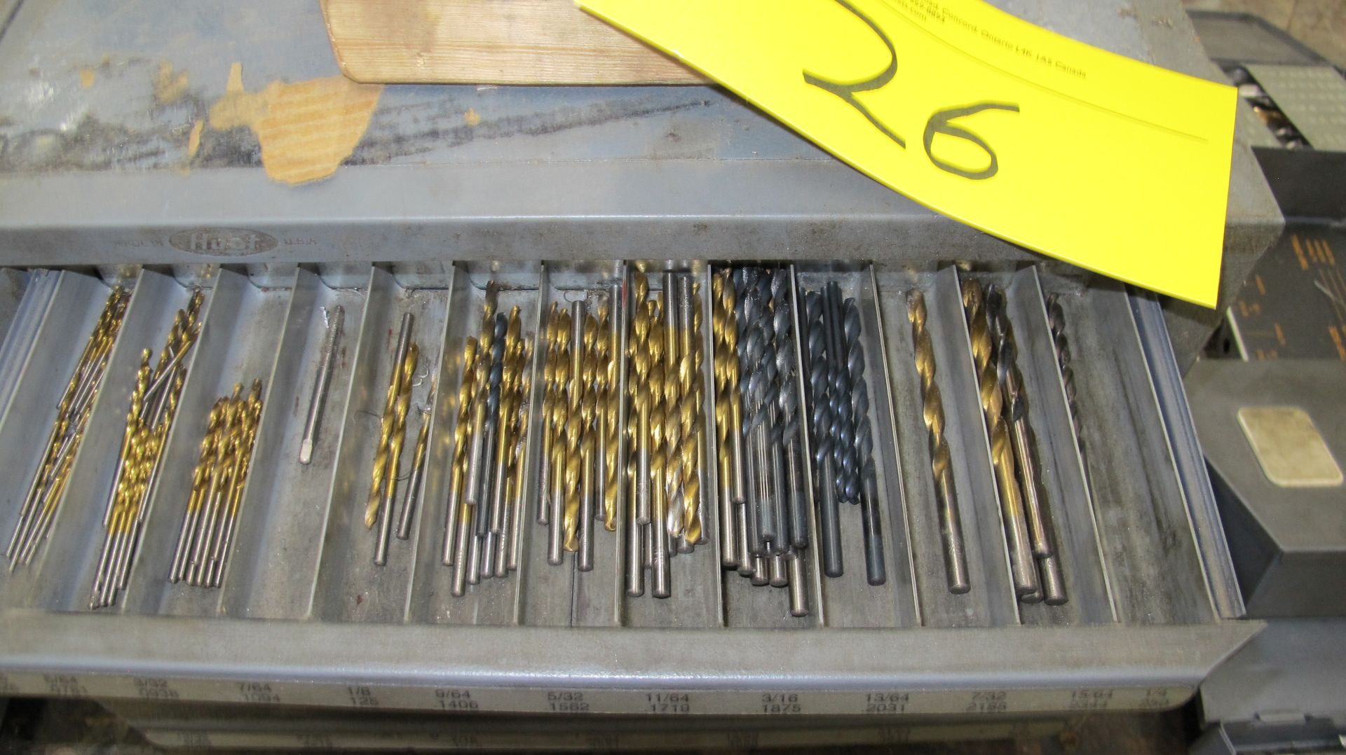 LOT OF (3) DRILL BIT STORAGE CABINETS (5 DRAWER AND (2) 3 DRAWER) W/ DRILL BIT CONTENTS AND - Image 2 of 13