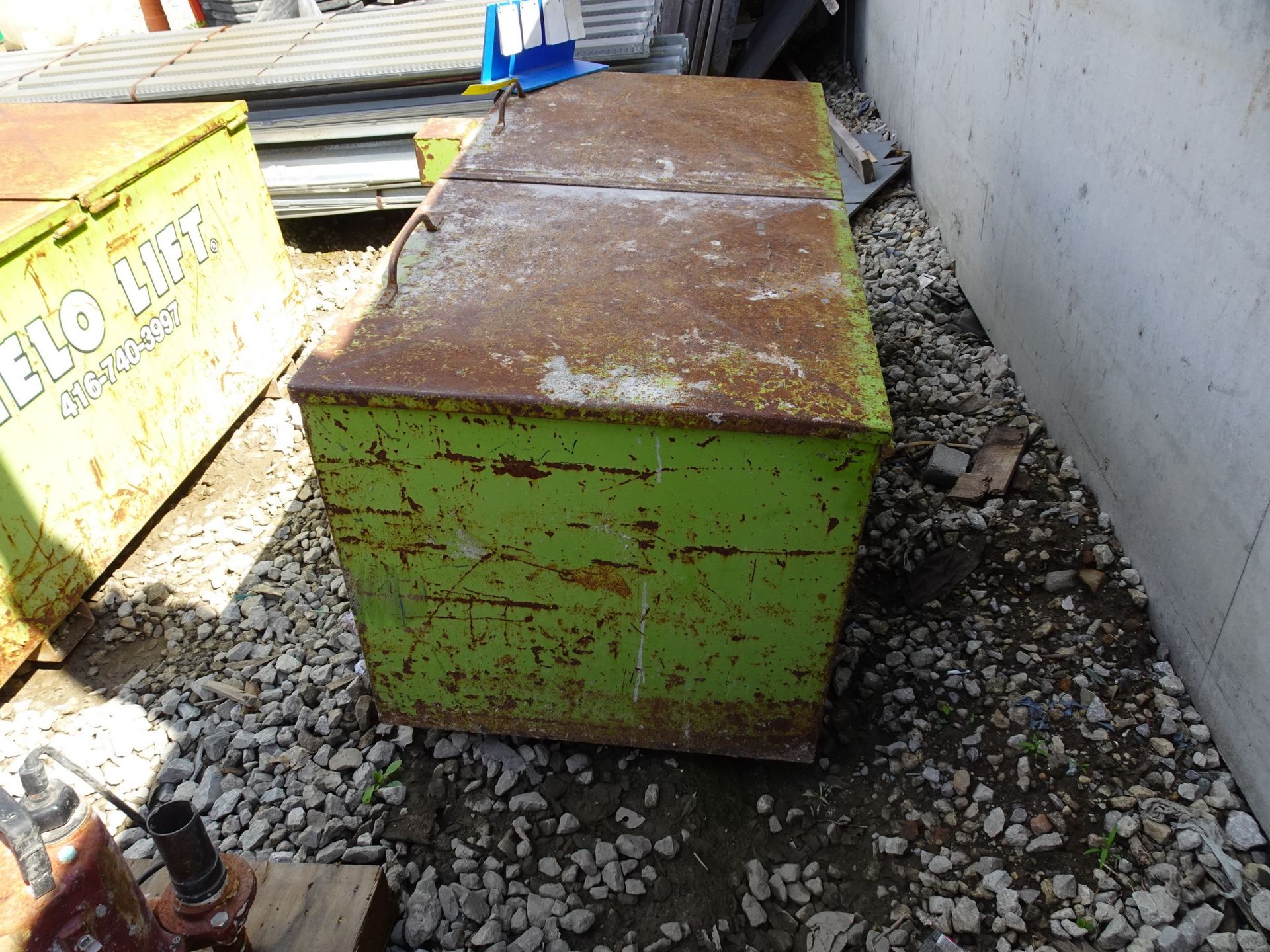 STEEL STORAGE CHEST - Image 3 of 3