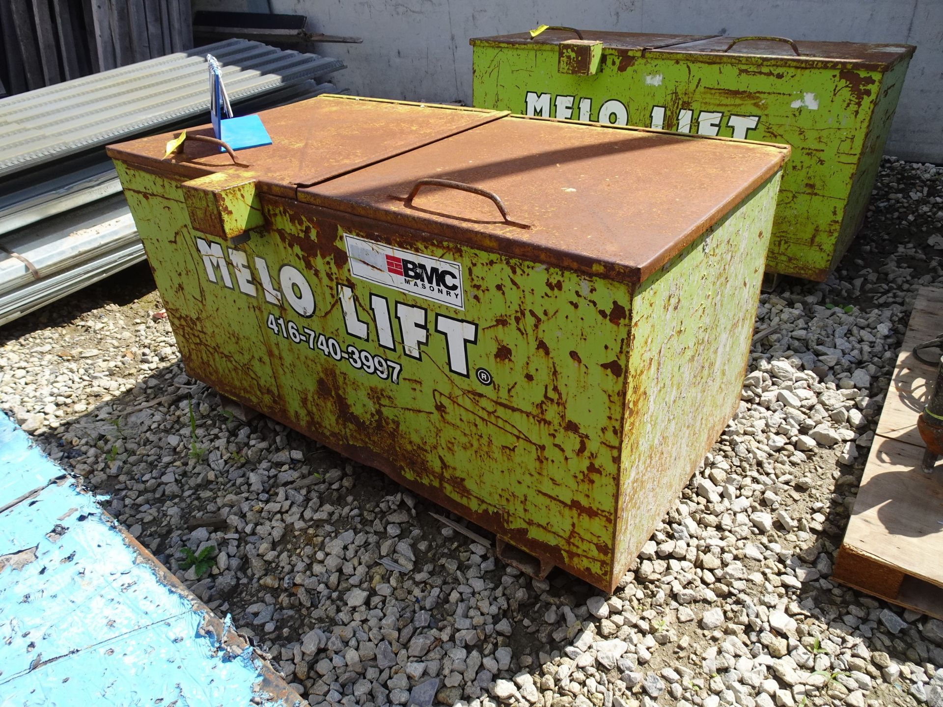 STEEL STORAGE CHEST - Image 3 of 3