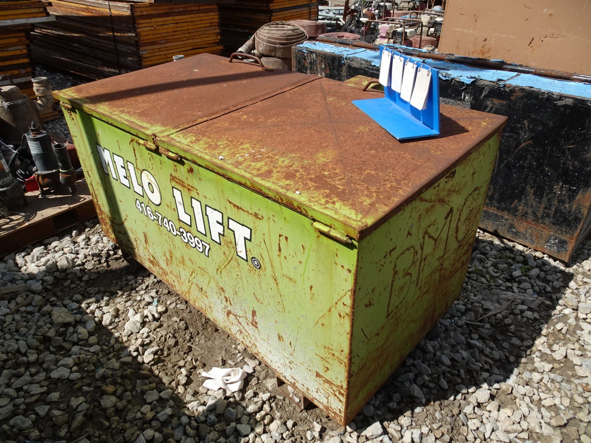 STEEL STORAGE CHEST - Image 2 of 3